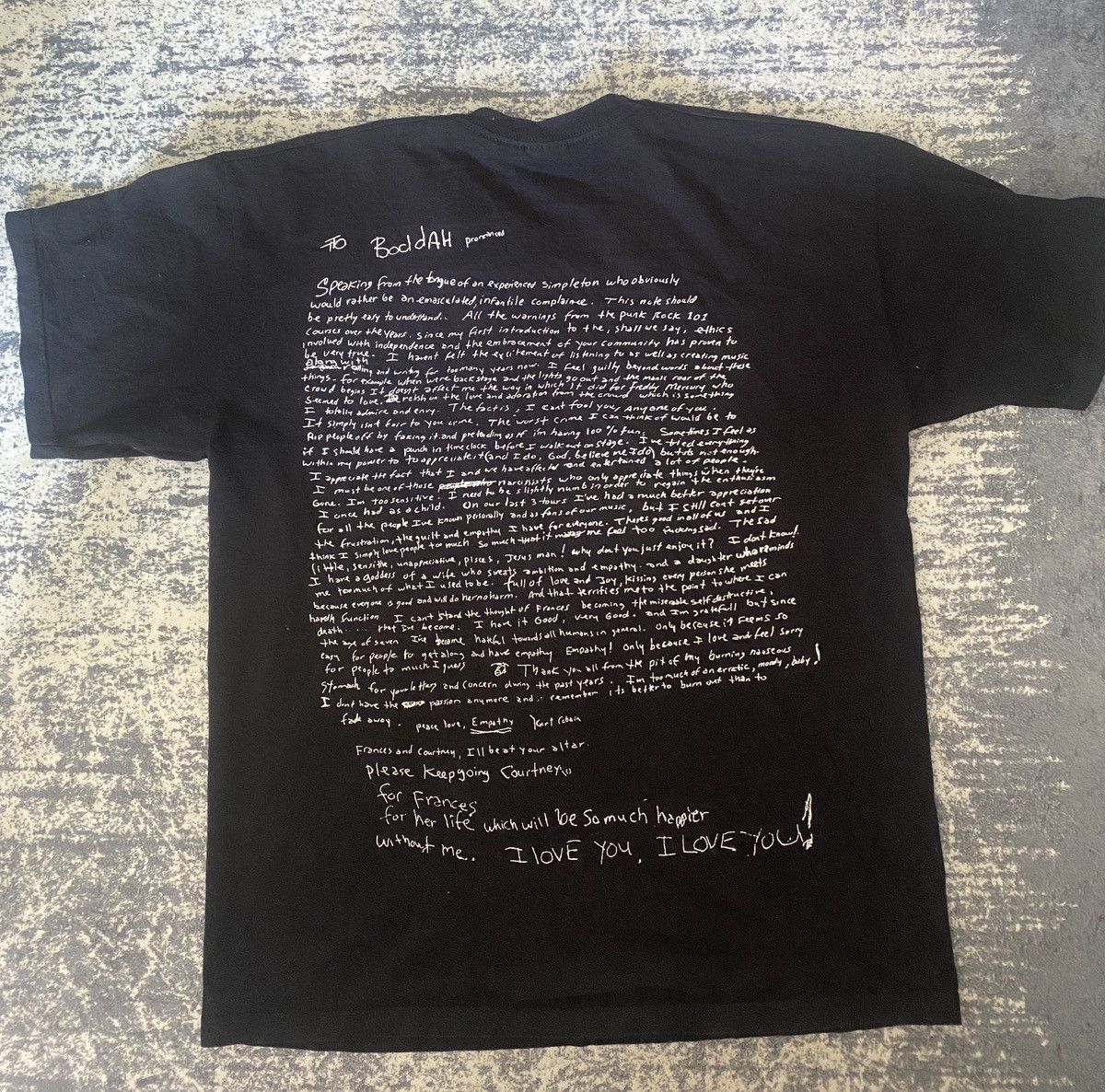 Nirvana Nirvana Buddhist beatitude Vintage Band Tees 00s Size US L / EU 52-54 / 3 - 3 Thumbnail