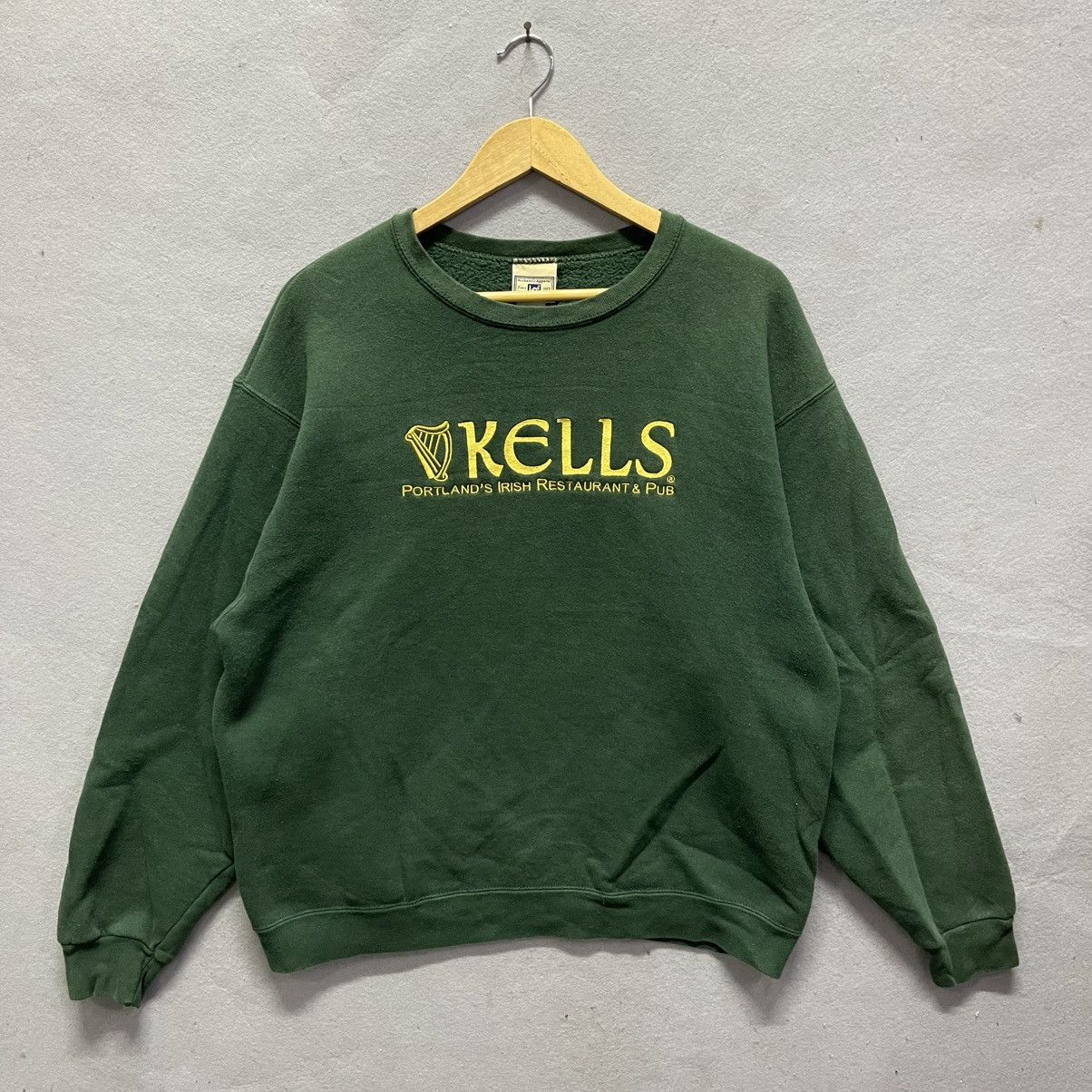 Lee Vintage Lee KELLS Portland Irish Restaurant & Pub Sweatshirt Size US L / EU 52-54 / 3 - 1 Thumbnail