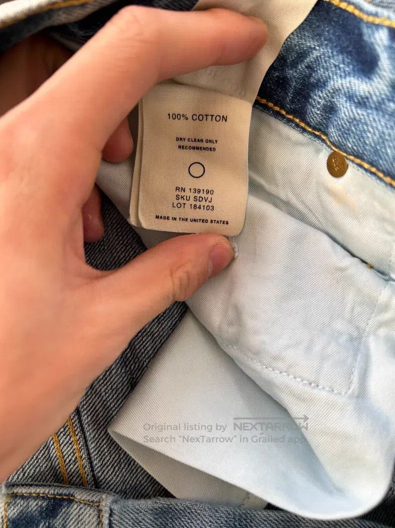 Fear of God Fear of God 5th Blue Water Ripple Size US 31 - 5 Thumbnail