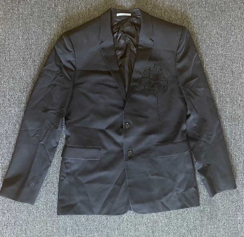Dior Dior SS18 Beaded Embroidery Blazer-yf Size US L / EU 52-54 / 3 - 1 Thumbnail