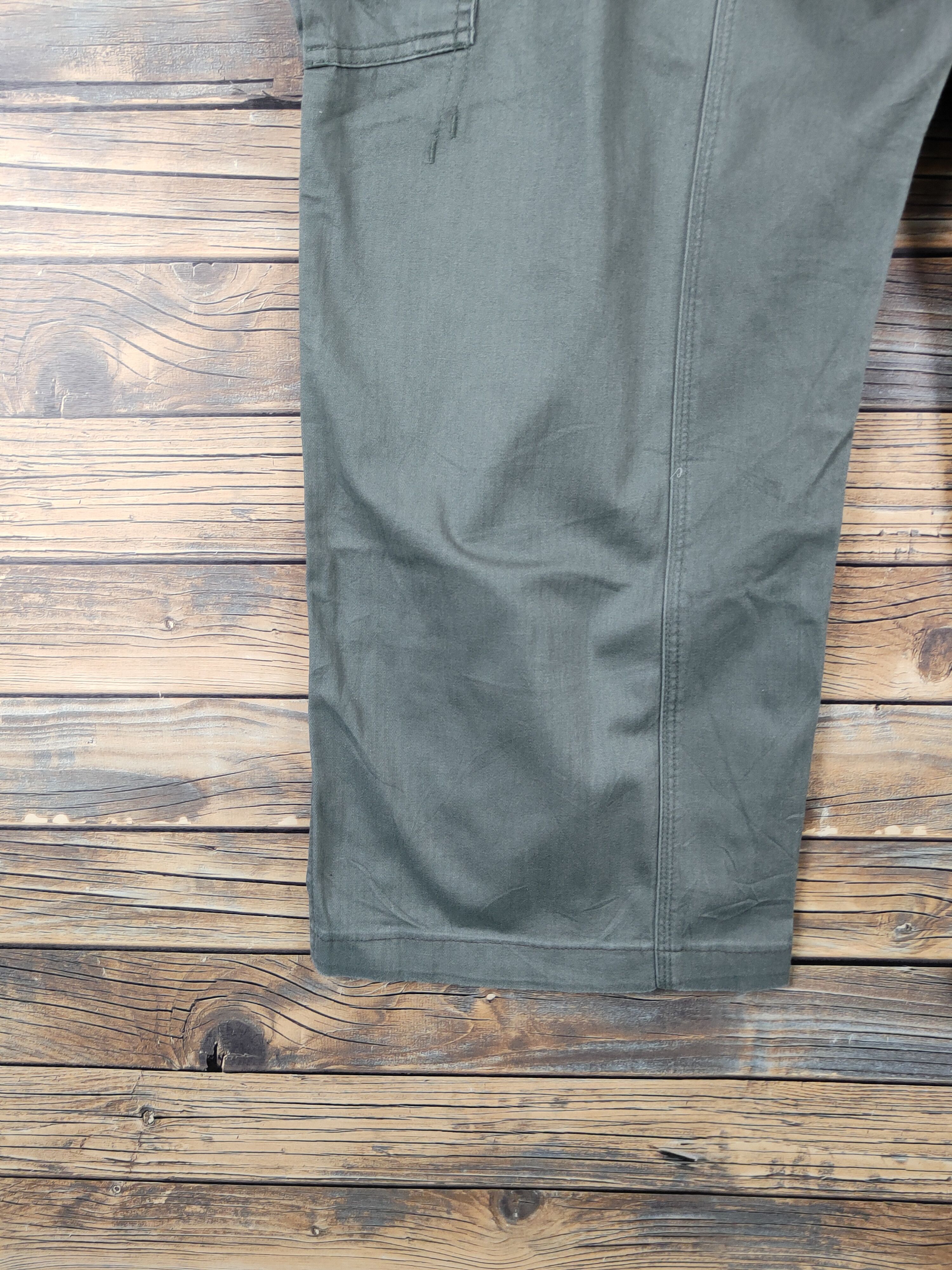 Japanese Brand Road Runner Green Multipocket Tactical Cargo Pants #W1029 Size US 36 / EU 52 - 9 Thumbnail