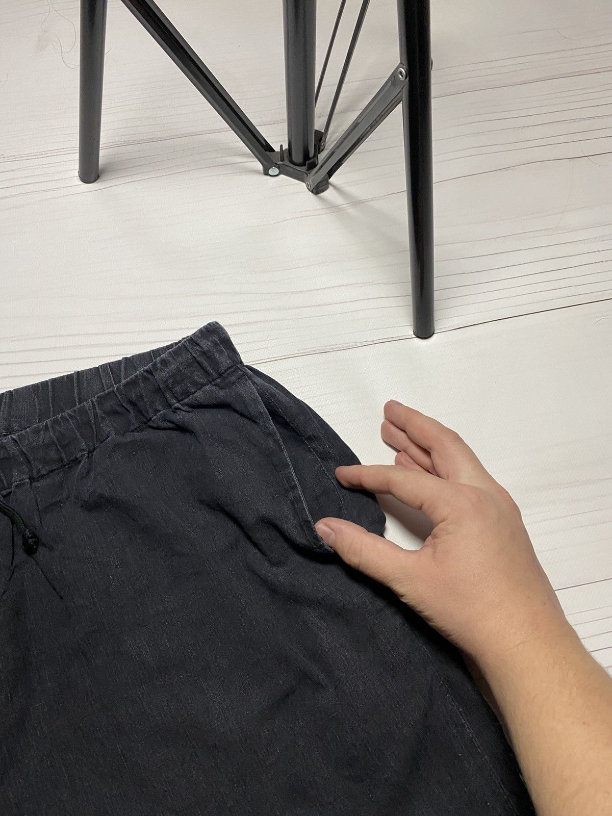 Dries Van Noten Dries Van Noten linen designer cropped pants Size 26" / US 2 / IT 38 - 11 Thumbnail