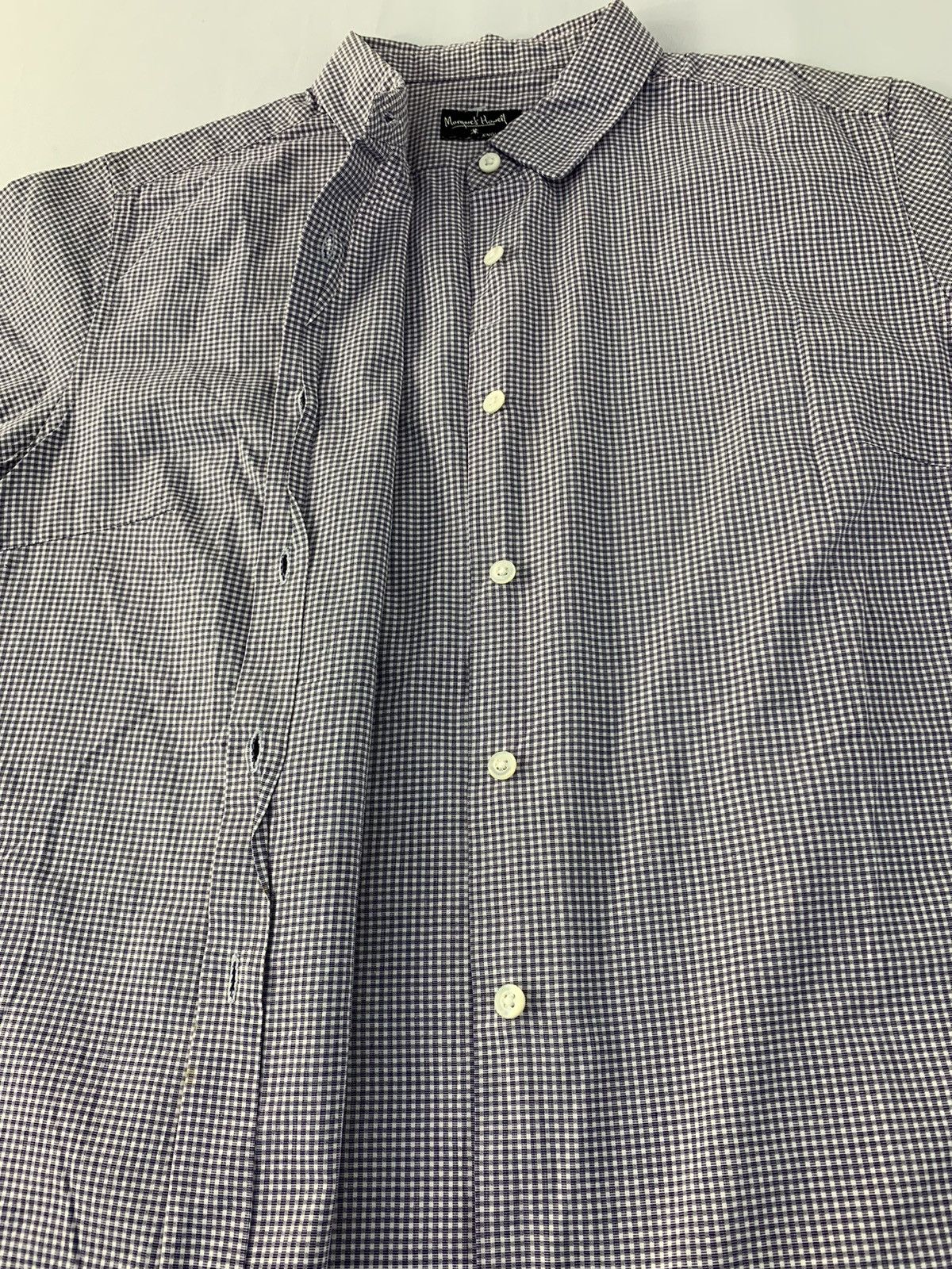 Designer × Margaret Howell Margarett Howell London England Checkered Button Up Shirt Size S / US 4 / IT 40 - 5 Thumbnail