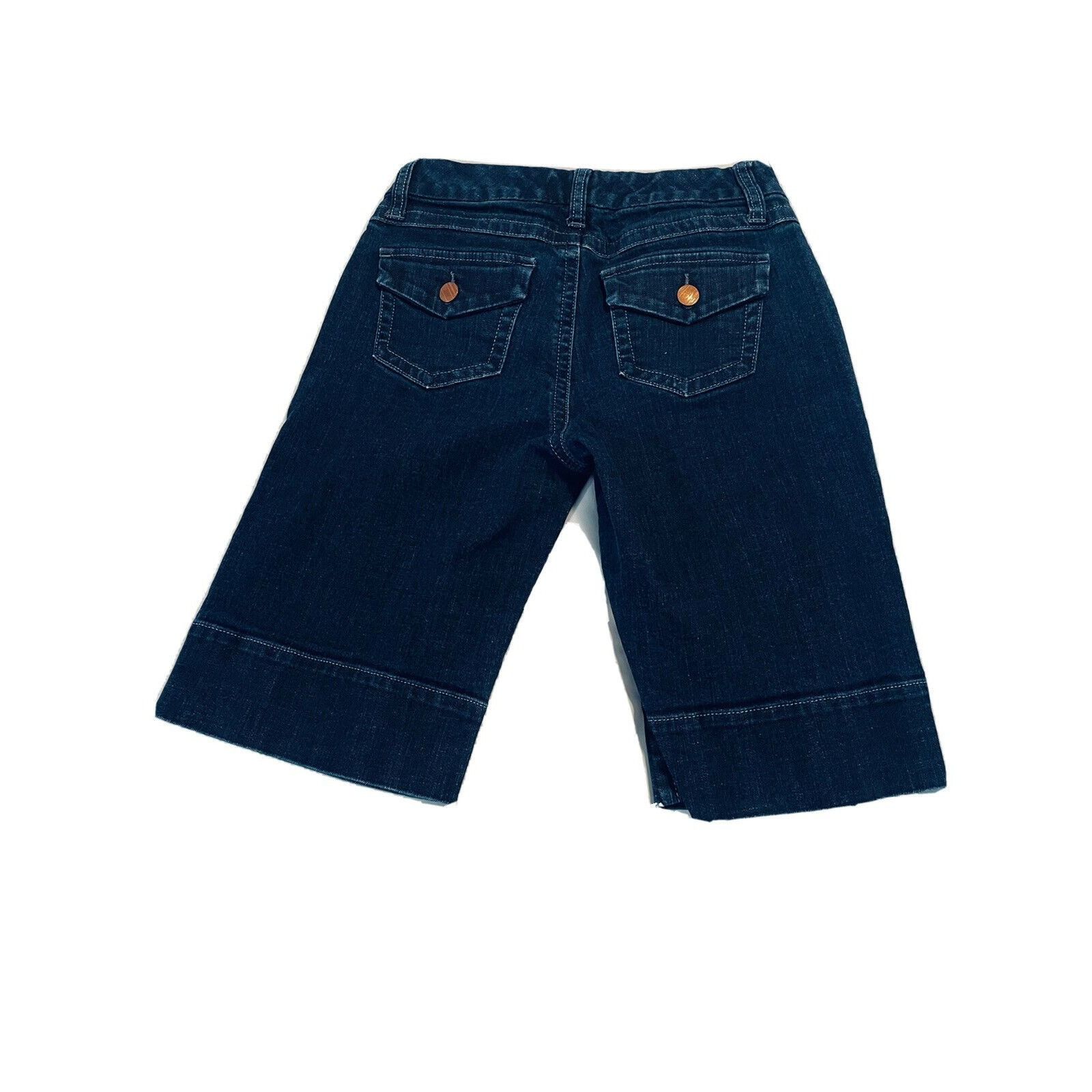 Other CAbi Jean Bermuda Shorts Women Size 2 Stretch Thick Denim Da Size 26" / US 2 / IT 38 - 3 Thumbnail