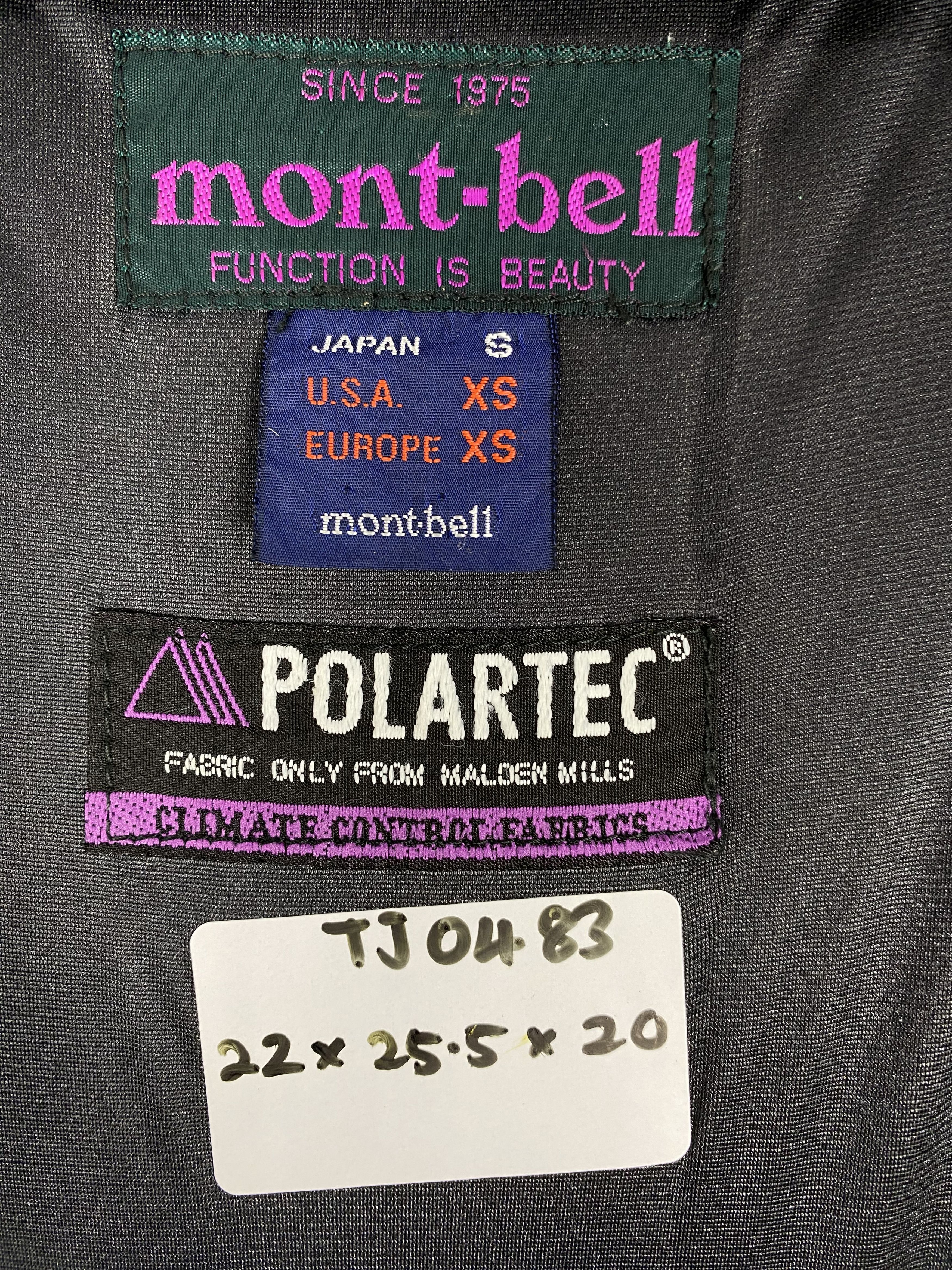 Montbell Vintage Mont-Bell x Polartec Fleece Jacket Size US XS / EU 42 / 0 - 11 Thumbnail