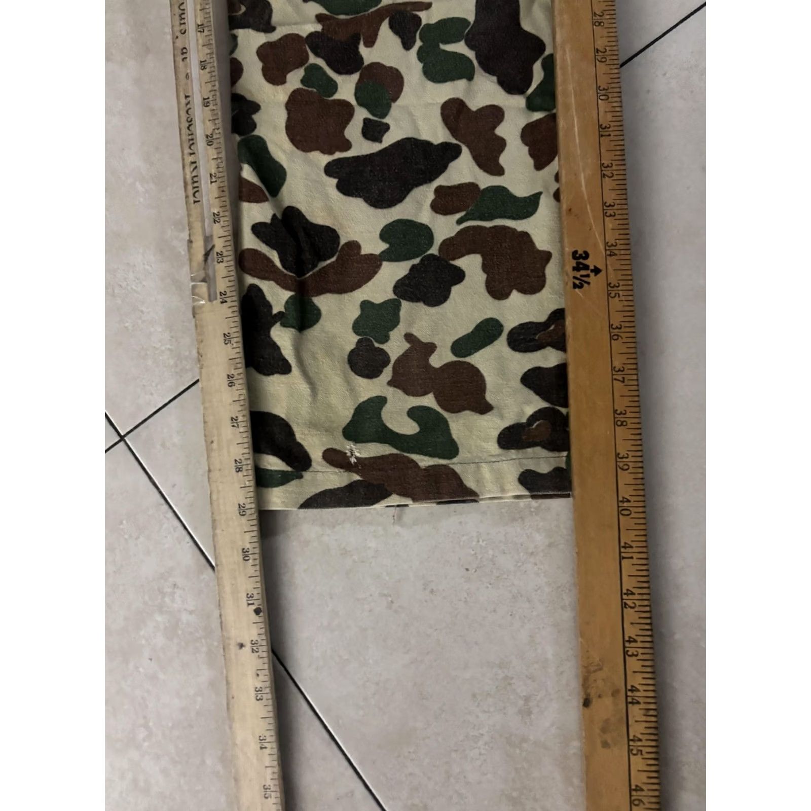 Vintage Duxbak Pants Mens 37W x 29L Cargo Camouflage Workwear Pockets Outdoor Pants Mens Size US 37 - 7 Thumbnail