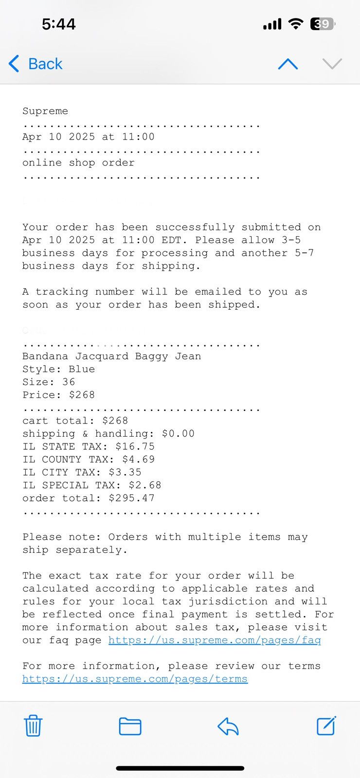Supreme Supreme Bandana Jeans Size US 36 / EU 52 - 9 Thumbnail