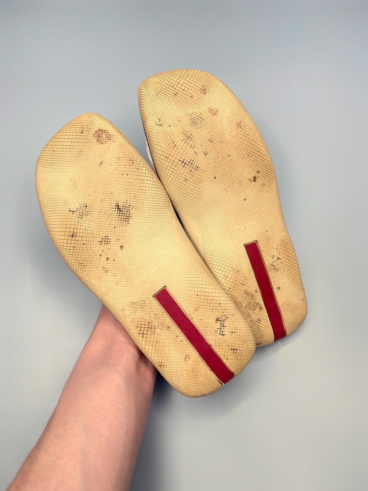 Prada Prada Leather Sandals Slide Size US 6.5 / IT 36.5 - 5 Thumbnail