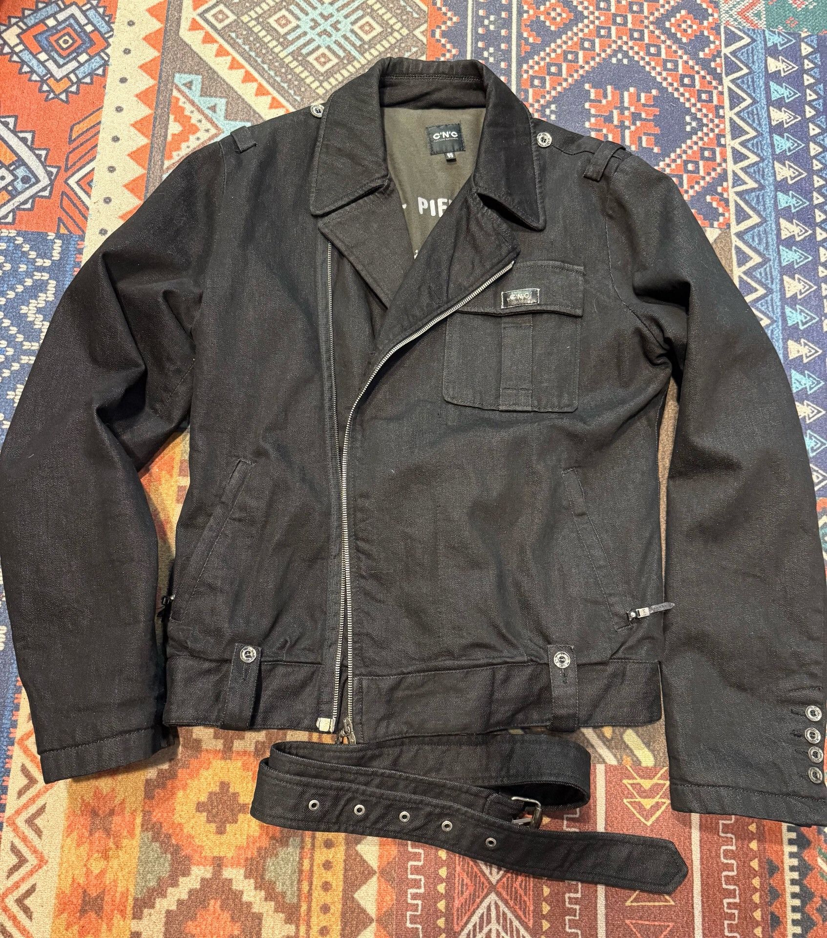 Japanese Brand CNC Canvas Jacket for Stylish Comfort Size US L / EU 52-54 / 3 - 1 Thumbnail