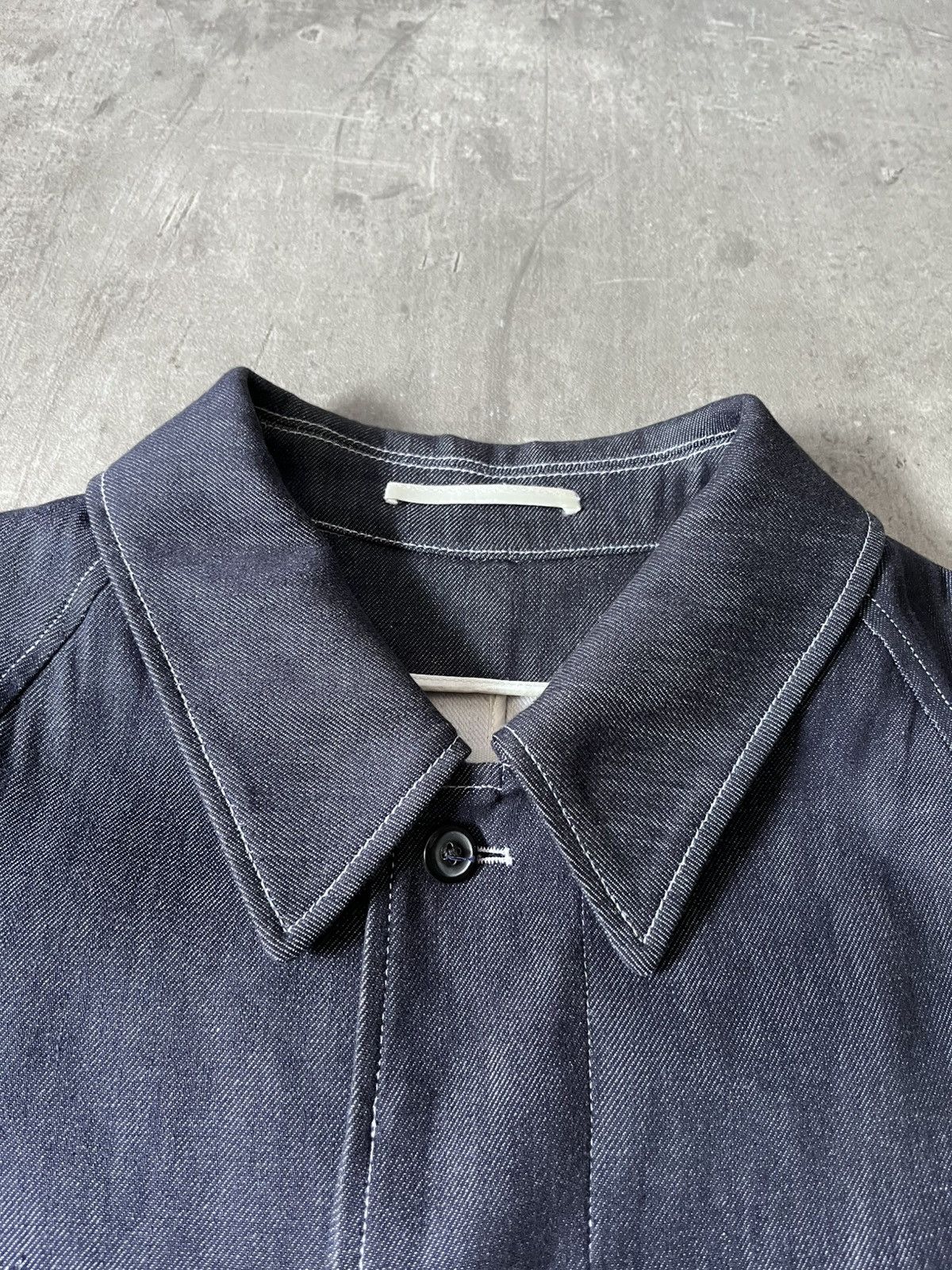Maison Margiela Maison Margiela A/W 2018 denim coat navy Size US M / EU 48-50 / 2 - 8 Thumbnail