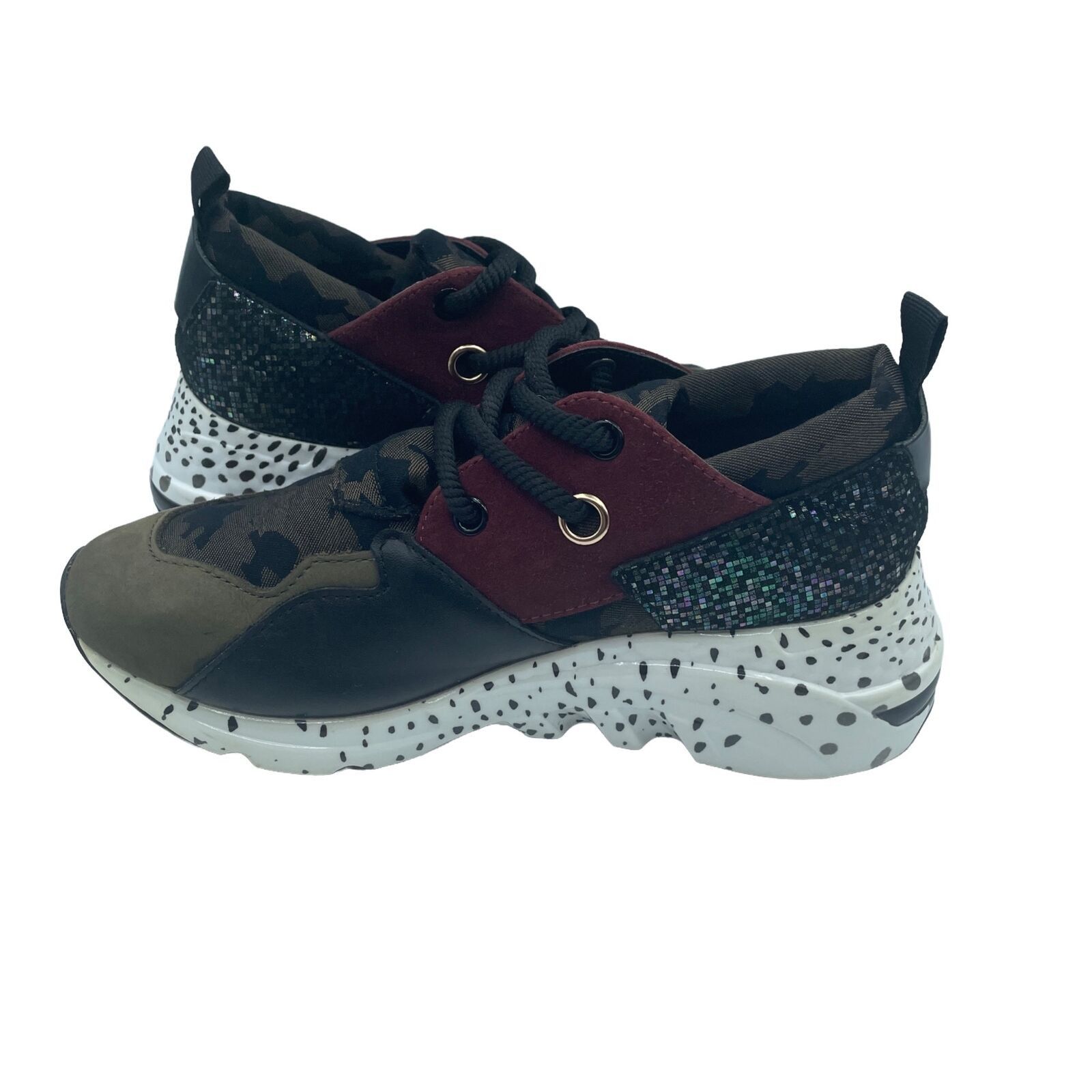 Steve Madden Steve Madden Cliff OliveGreen Camo Sneaker Womens 5.5 Size US 5.5 / IT 35.5 - 6 Thumbnail