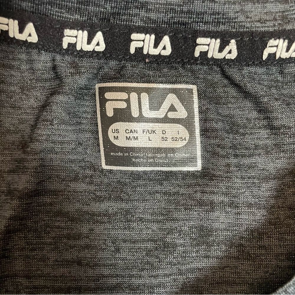Fila FILA Long Sleeve Active Grey Tee Size M Size US M / EU 48-50 / 2 - 4 Thumbnail