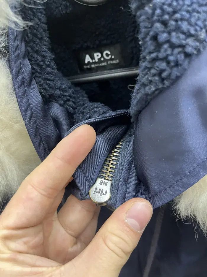 A.P.C. A.P.C. Fur Hooded Parka Jacket Size M / US 6-8 / IT 42-44 - 3 Thumbnail