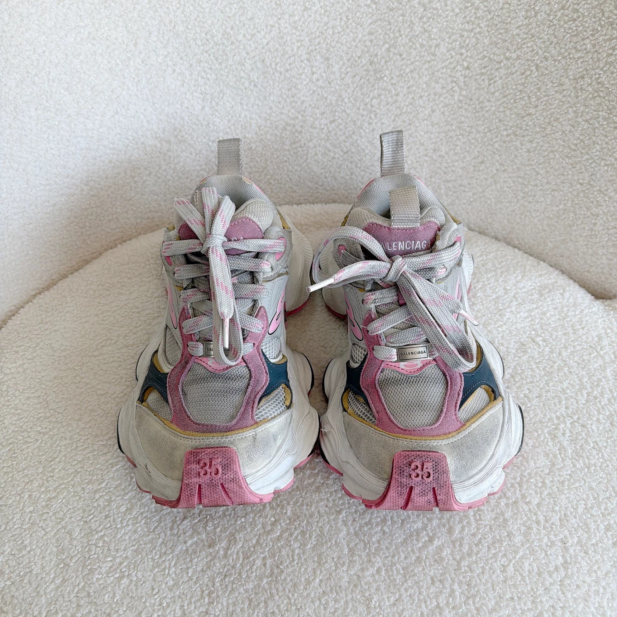 Balenciaga Balenciaga Pink Cargo Mesh Sneakers 35 Size US 5 / IT 35 - 2 Thumbnail