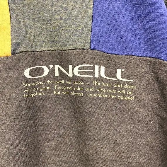 O'Neill Vtg 90’ O’NEILL SURFING CALIFORNIA Snap Button Sweatshirt Size US L / EU 52-54 / 3 - 5 Thumbnail