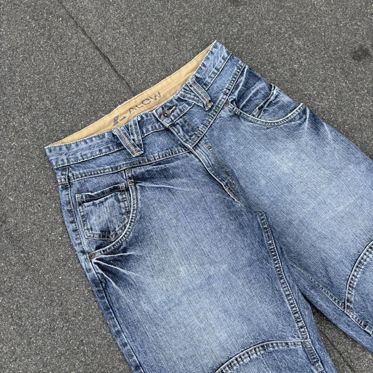 Japanese Brand × Vintage Faded Denim Shorts Size US 34 / EU 50 - 3 Thumbnail