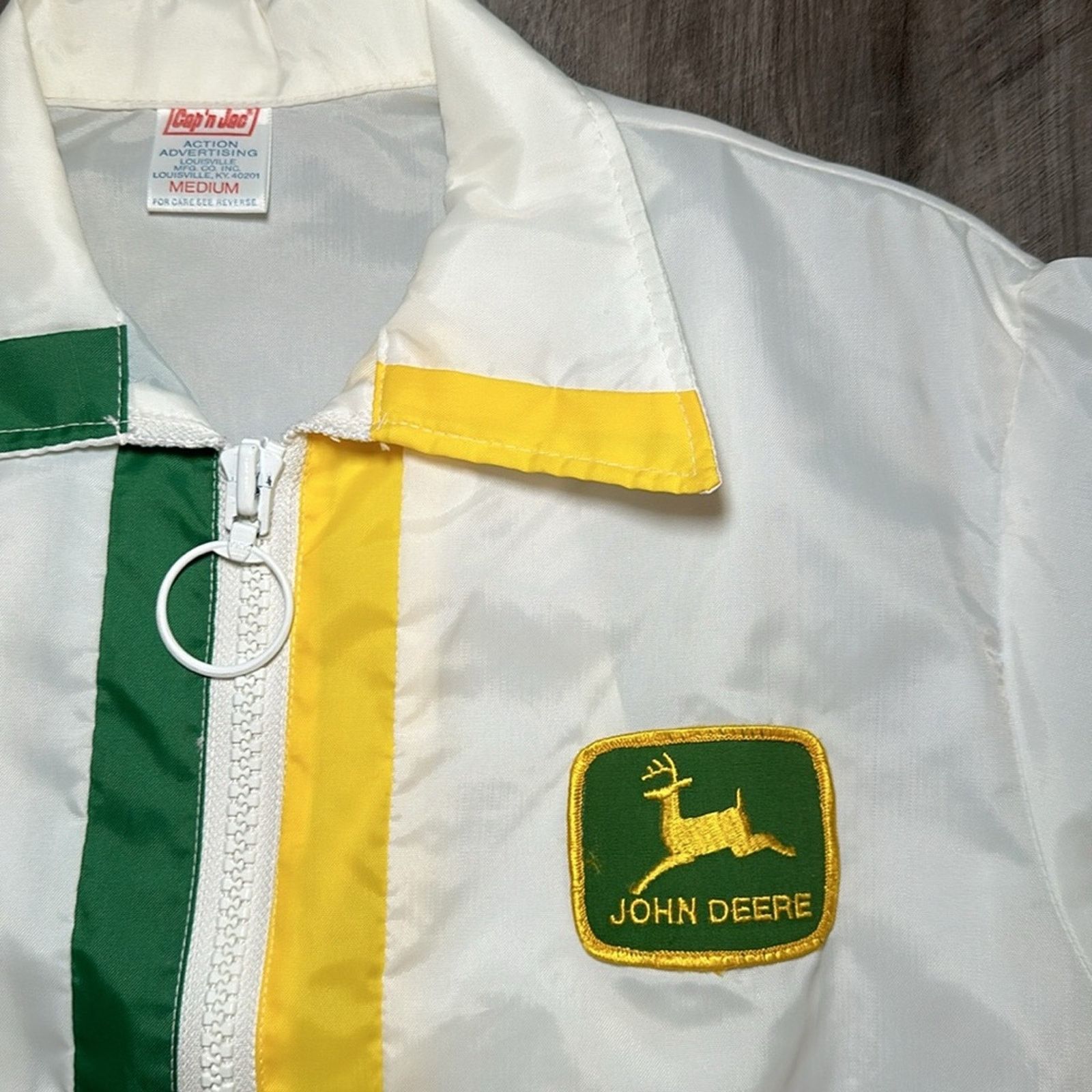Other Cap’n Jac Vintage John Deere Windbreaker - Medium Size US M / EU 48-50 / 2 - 6 Thumbnail