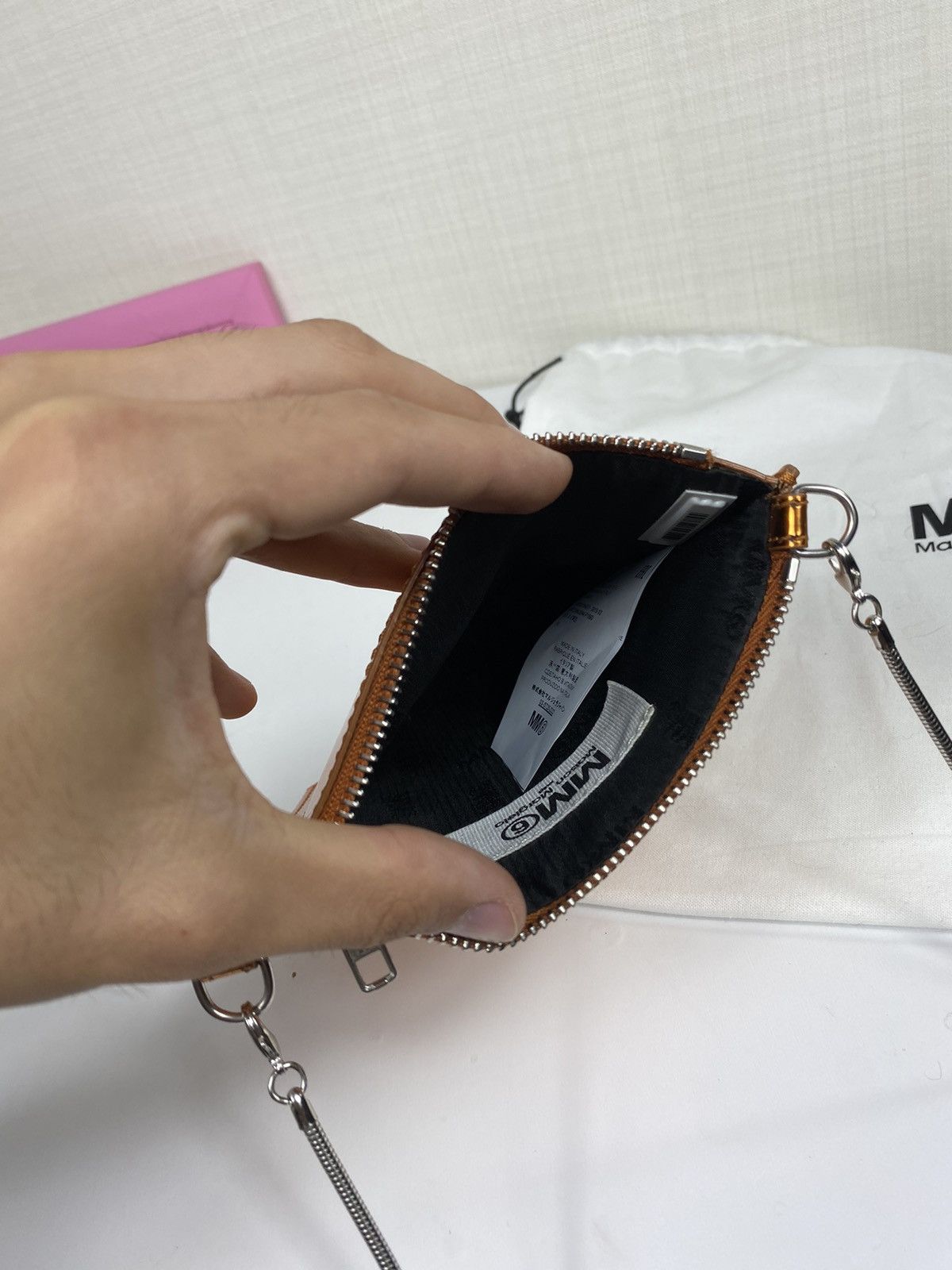 Maison Margiela Maison Margiela MM6 Vinyl Pouch Bag Size ONE SIZE - 12 Thumbnail