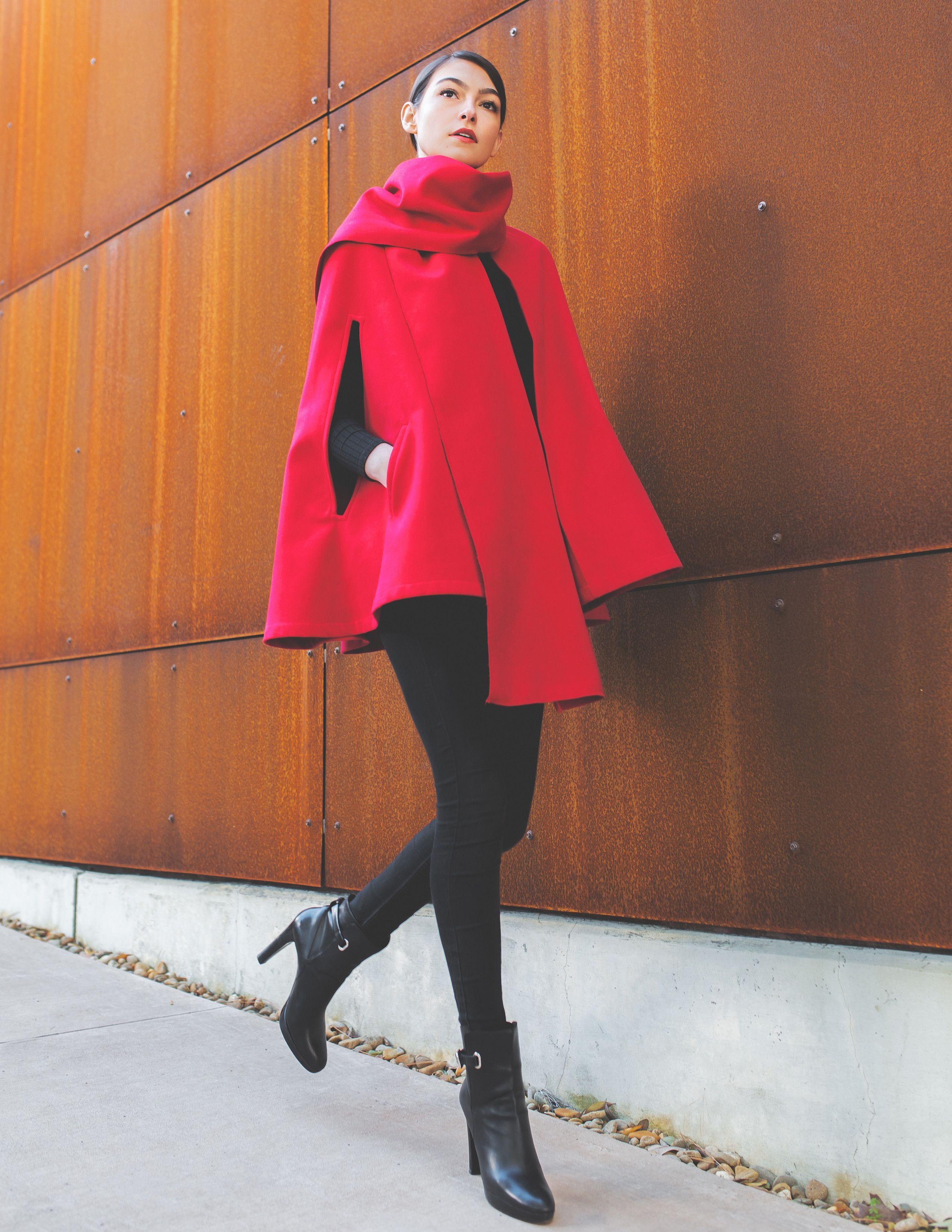 Other RED CAPE COAT Size S / US 4 / IT 40 - 3 Thumbnail