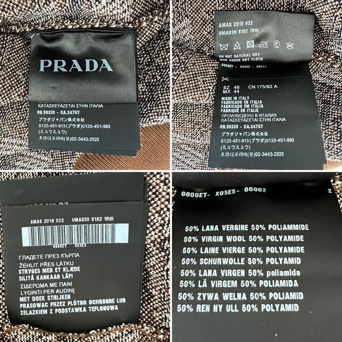 Prada PRADA FW18 Runway knit top sweater jumper Size US S / EU 44-46 / 1 - 7 Thumbnail