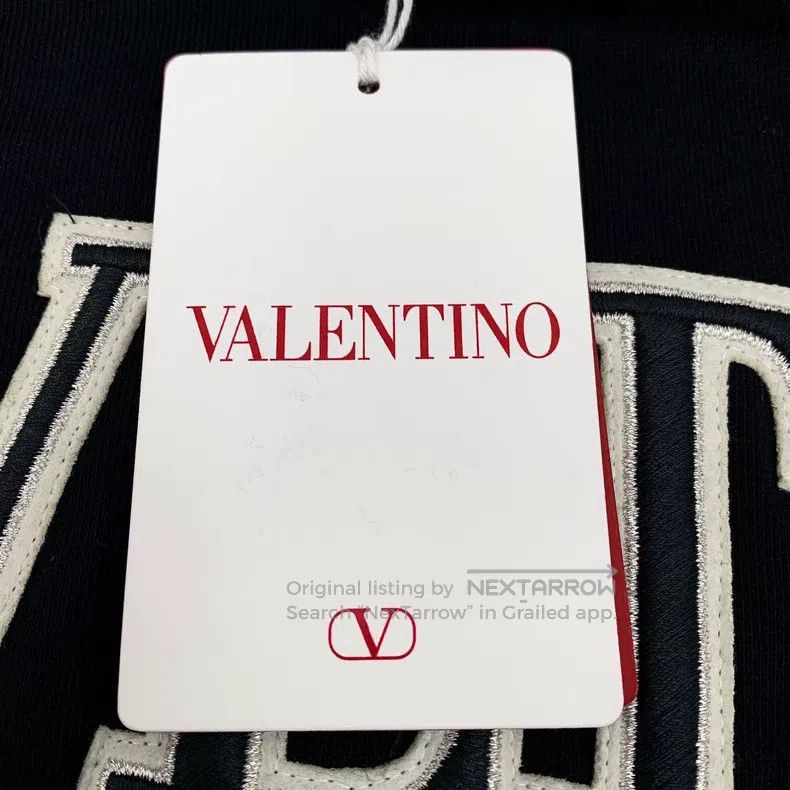 Valentino Valentino Letter embroidered long-sleeved jacket sweatshir Size XS / US 0-2 / IT 36-38 - 8 Thumbnail