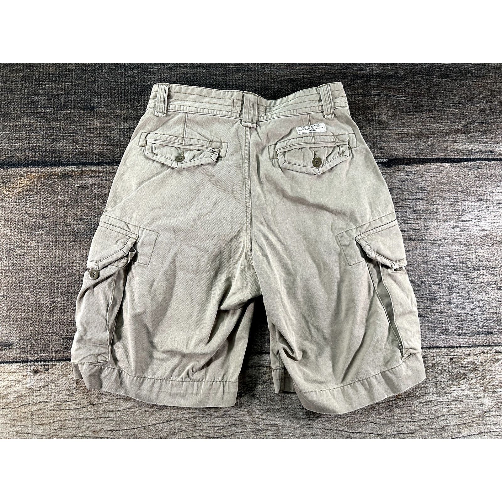 Polo Ralph Lauren Polo Ralph Lauren Men's Tan Chino Cargo Shorts Size 30 x 10 Size US 30 / EU 46 - 5 Thumbnail