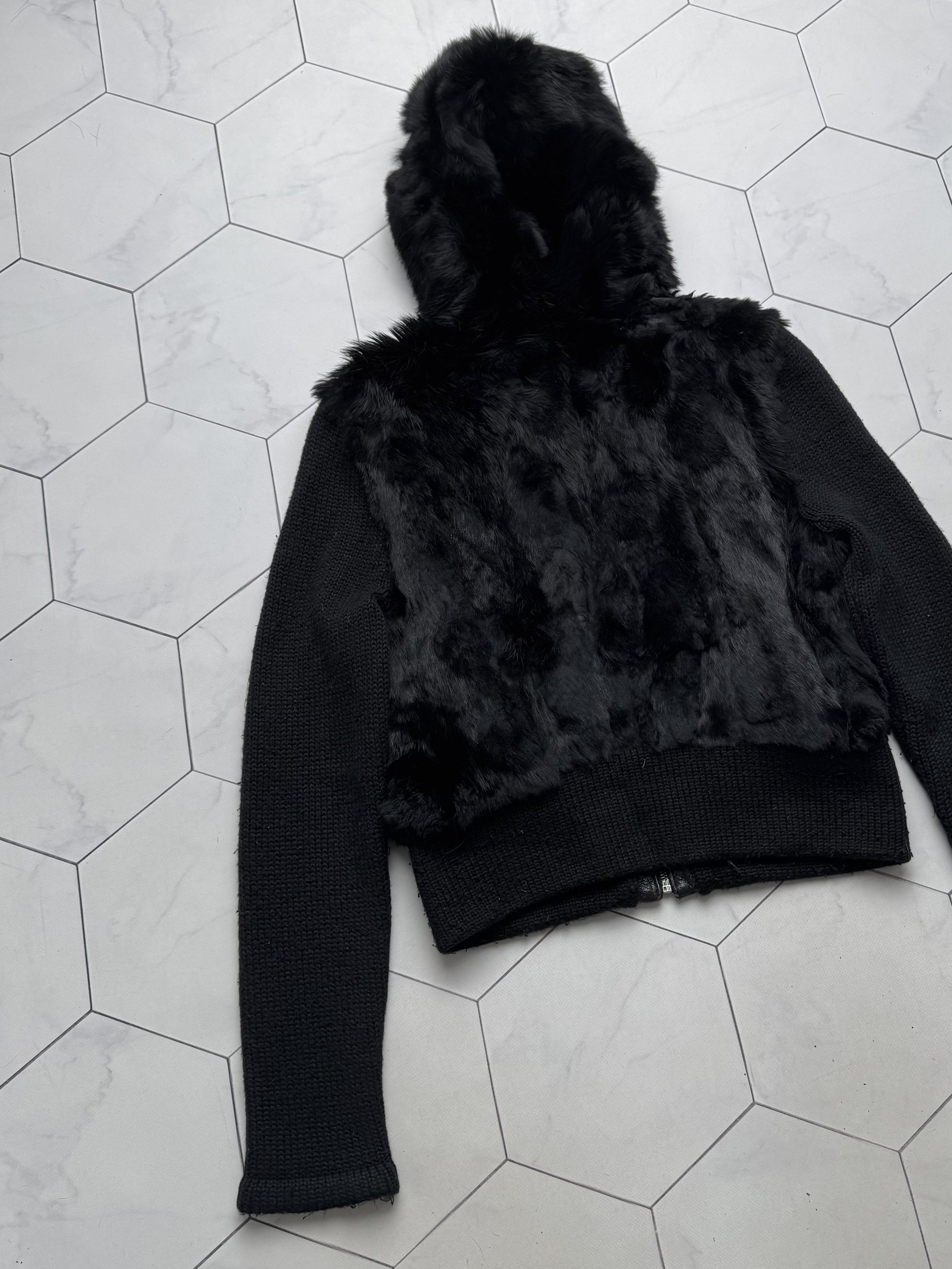 Japanese Brand Vintage Real Fur Hybrid Cropped Jacket D15E2 Size S / US 4 / IT 40 - 13 Thumbnail