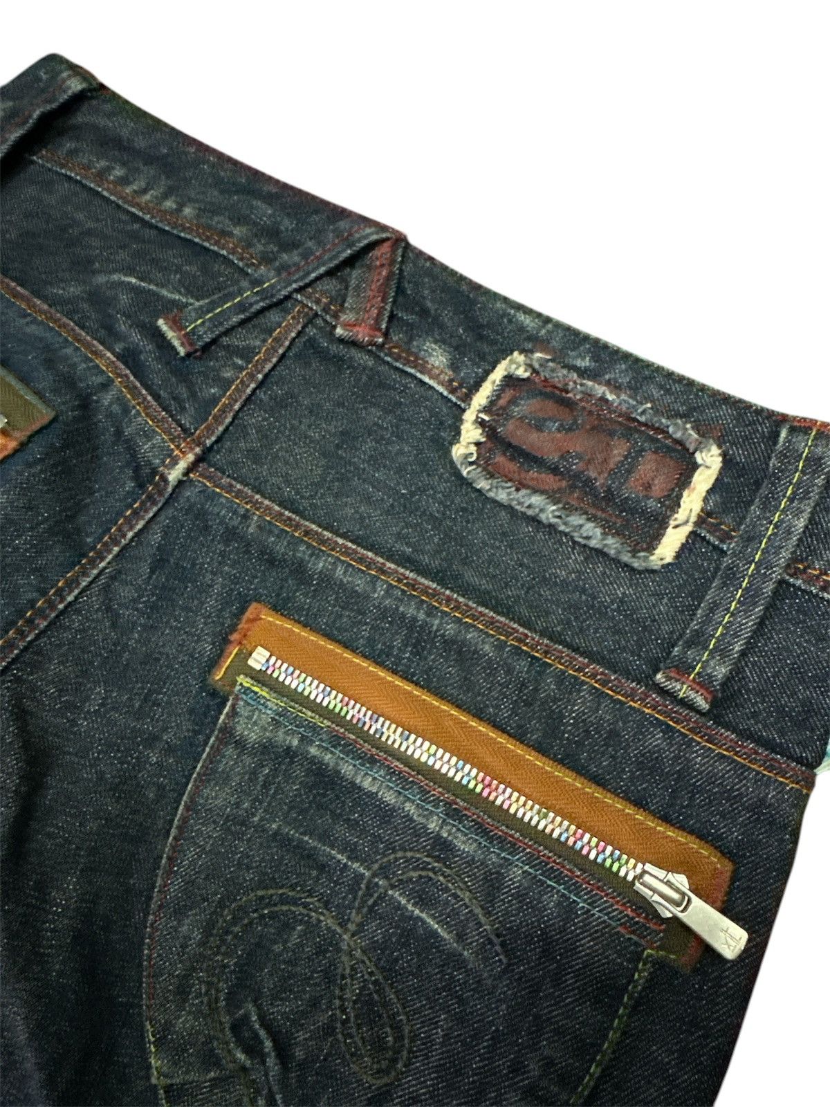 Vintage Flare Style Et Denim . Size US 29 - 6 Thumbnail