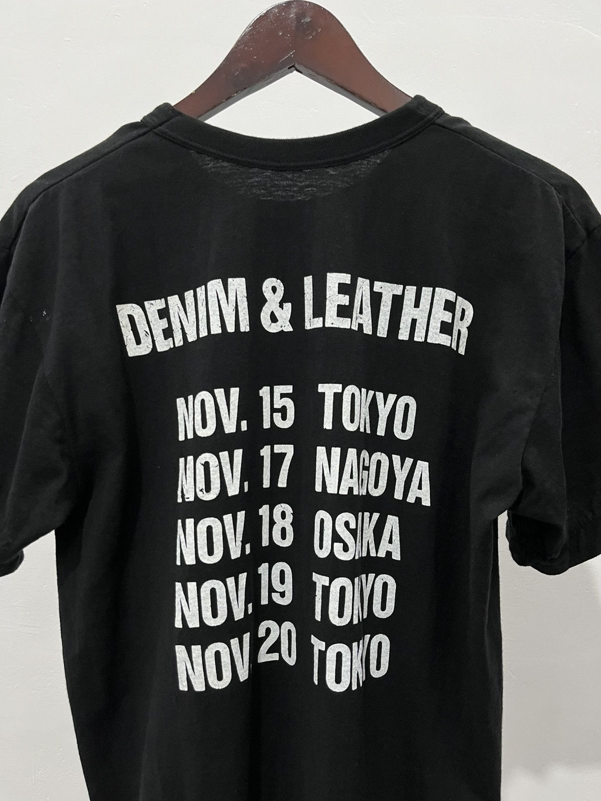 Band Tees Vintage 80s Metallica denim & leather tour tee Size US S / EU 44-46 / 1 - 4 Thumbnail