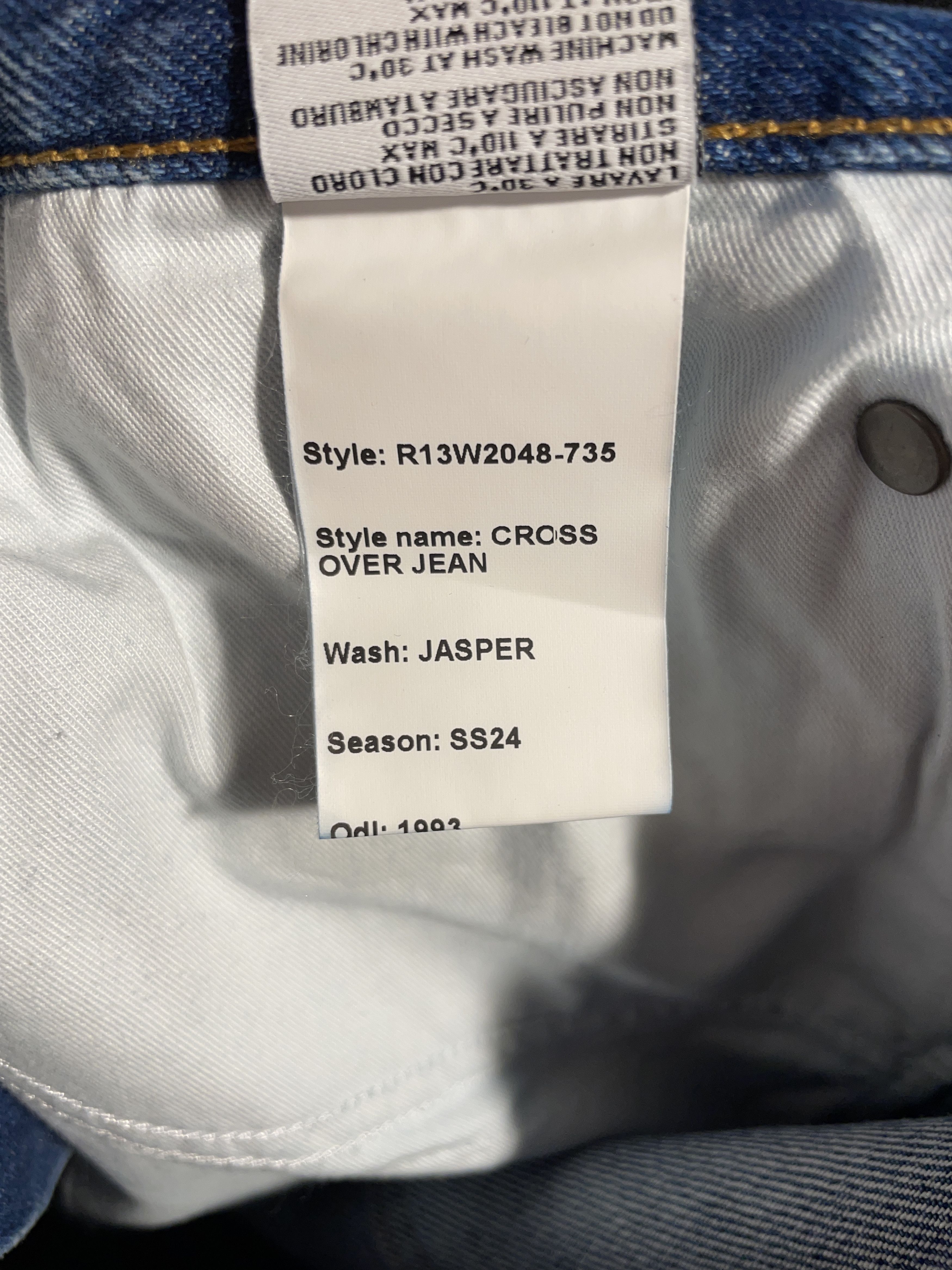 R13 R13 Crossover Jasper Size 25" / US 0 / IT 36 - 9 Thumbnail