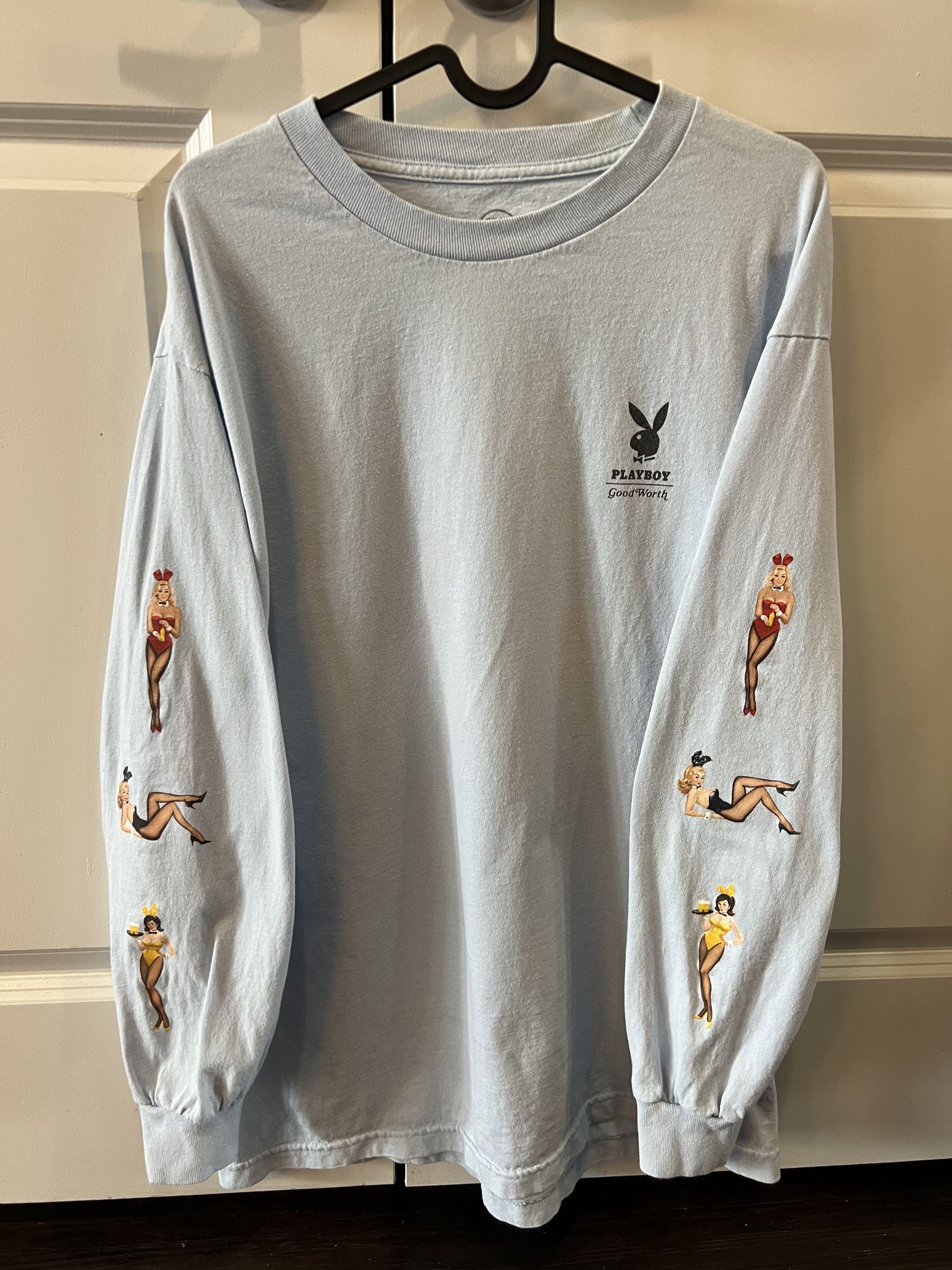 Good Worth & Co. × Playboy Good Worth x Playboy Playmate Long Sleeve T-Shirt Size US L / EU 52-54 / 3 - 1 Thumbnail