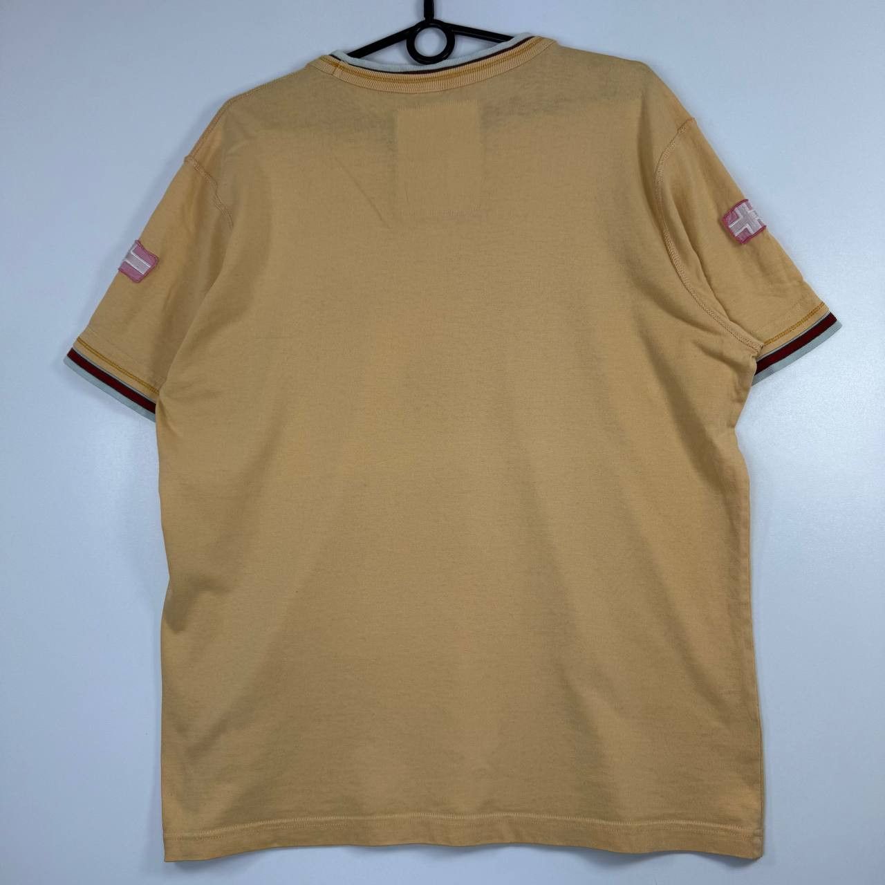 Napapijri Napapijri Graphic Logo T-Shirt Beige Mens Size L Size US L / EU 52-54 / 3 - 8 Thumbnail