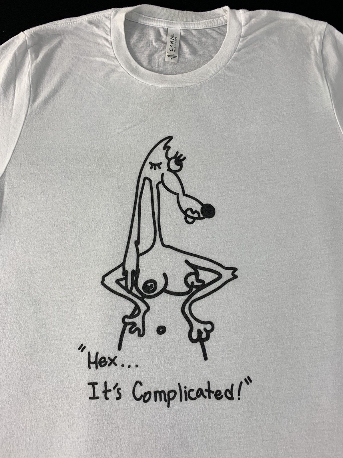 Japanese Brand Y2K Humour Hex Its Complicated Sexy Printed Crewneck Tee Size US M / EU 48-50 / 2 - 4 Thumbnail