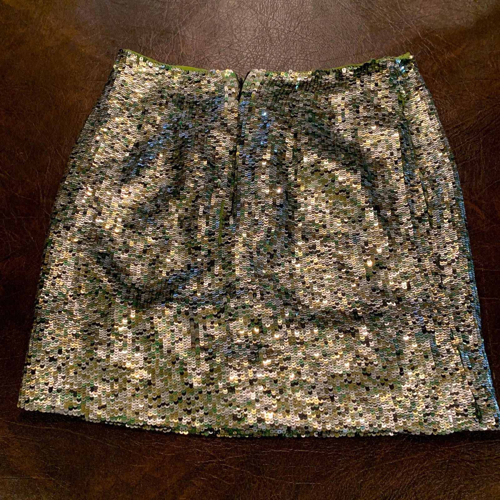 Designer Vintage 80s Neil Bieff Squence Mini Skirt 25" Waist (378) Size 28" / US 6 / IT 42 - 2 Thumbnail