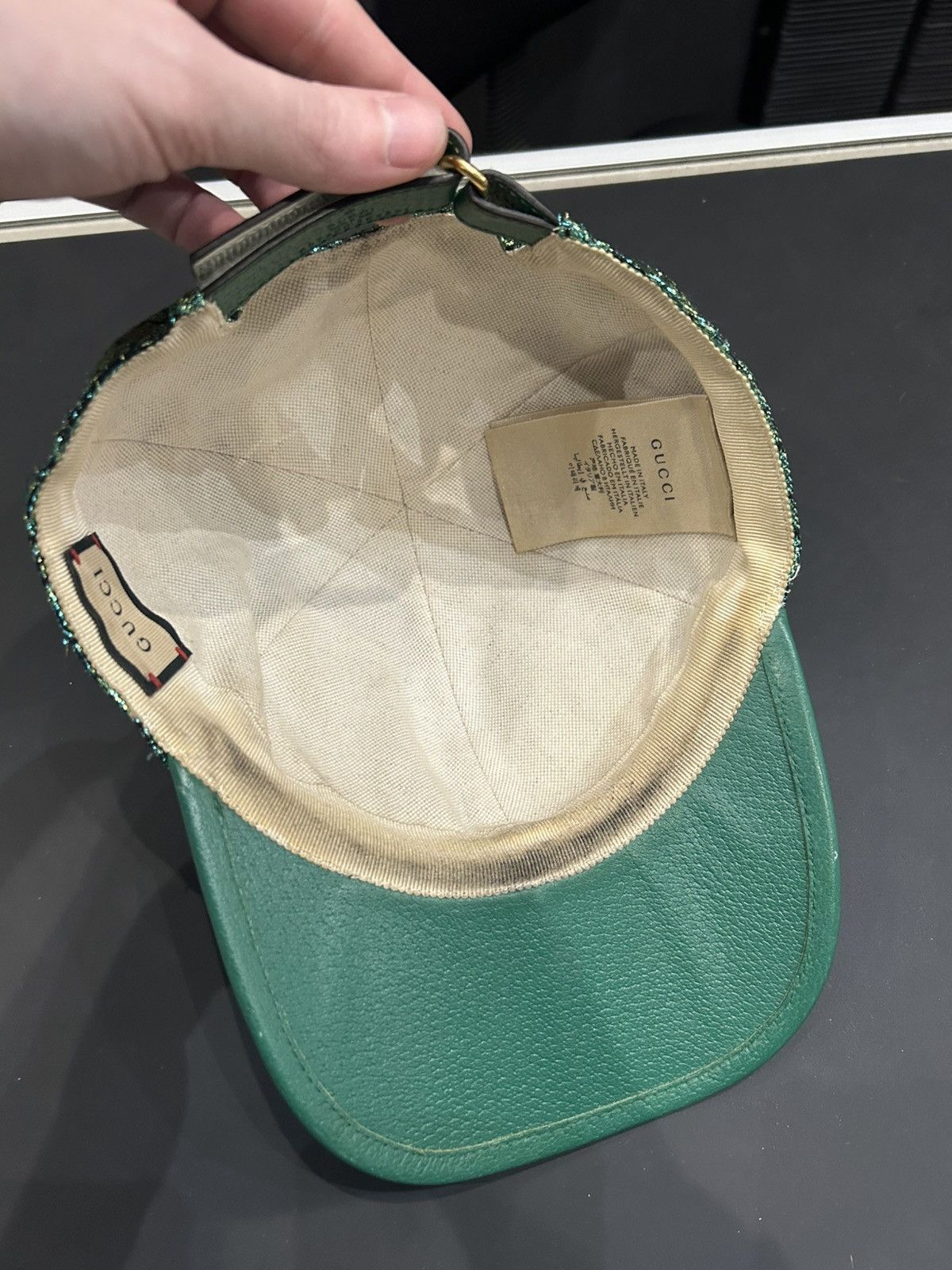 Gucci Gucci iridescent monogram hat Size ONE SIZE - 3 Thumbnail