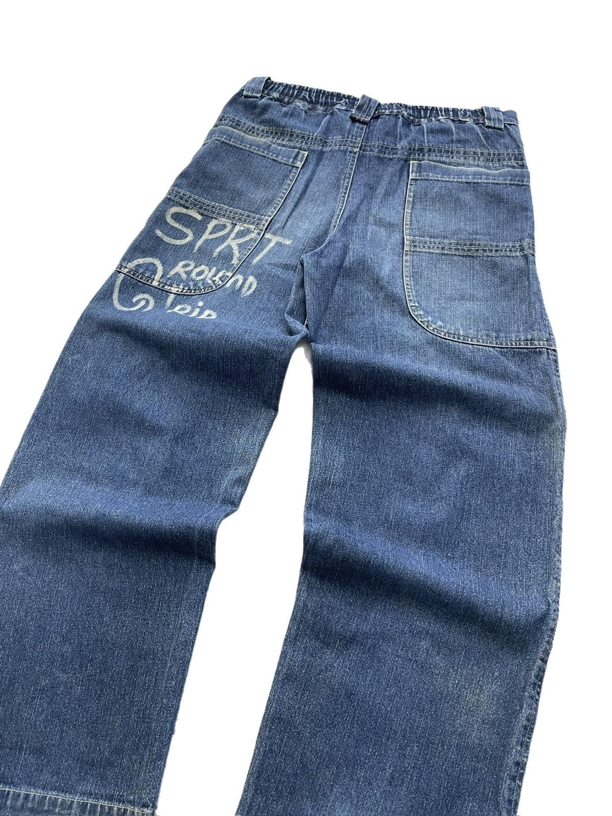 Southpole Wide leg jnco style denim pants skater style y2k rap pants Size US 34 / EU 50 - 11 Thumbnail