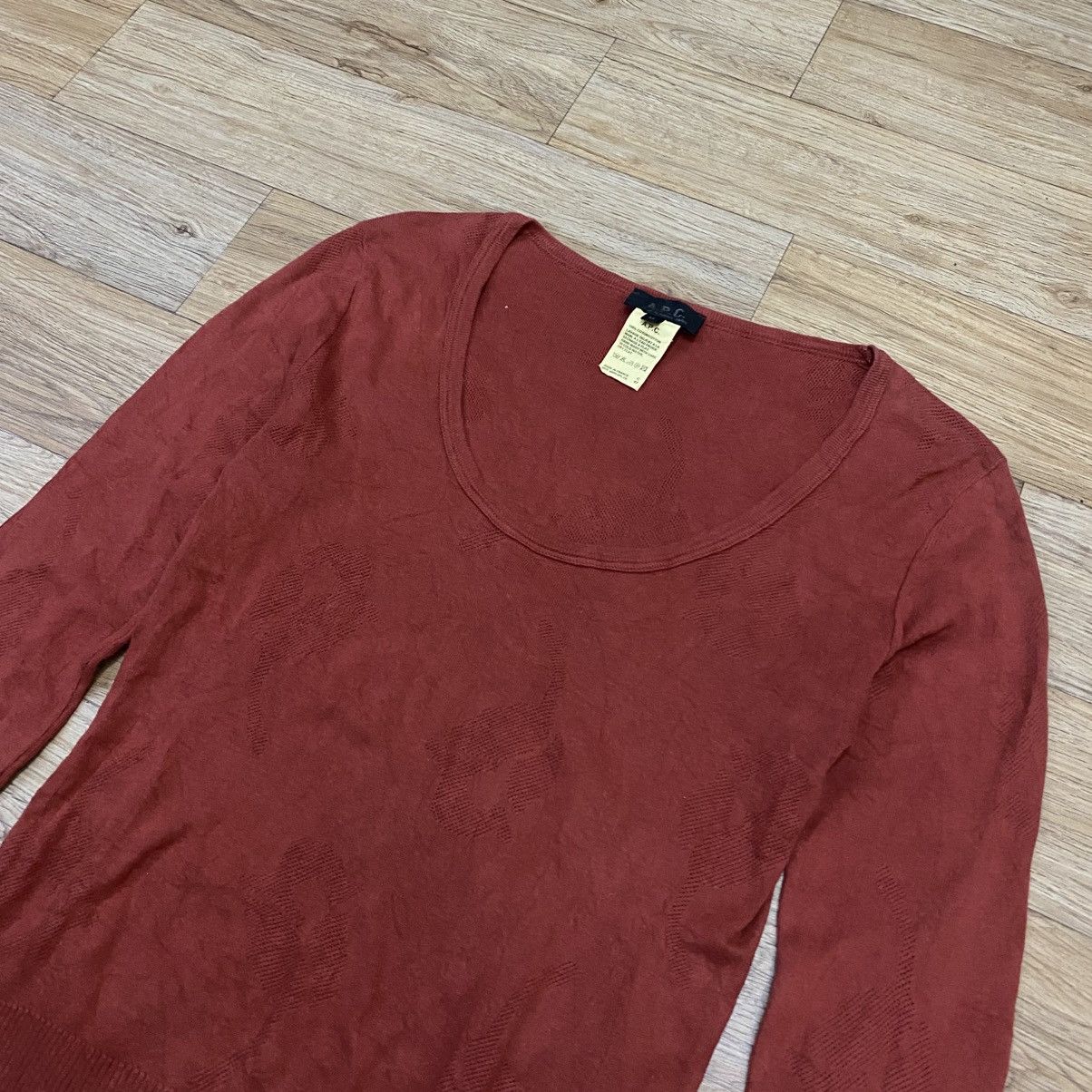 A.P.C. 2000s A.P.C - Sweatshirt LS Size M / US 6-8 / IT 42-44 - 3 Thumbnail