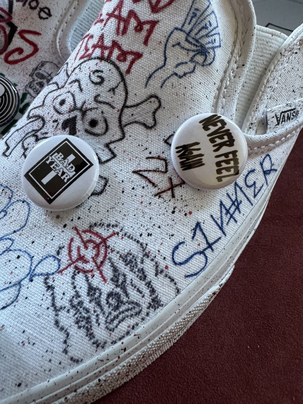 Vans Custom Vans Slip Ons Size US 9 / EU 42 - 6 Thumbnail