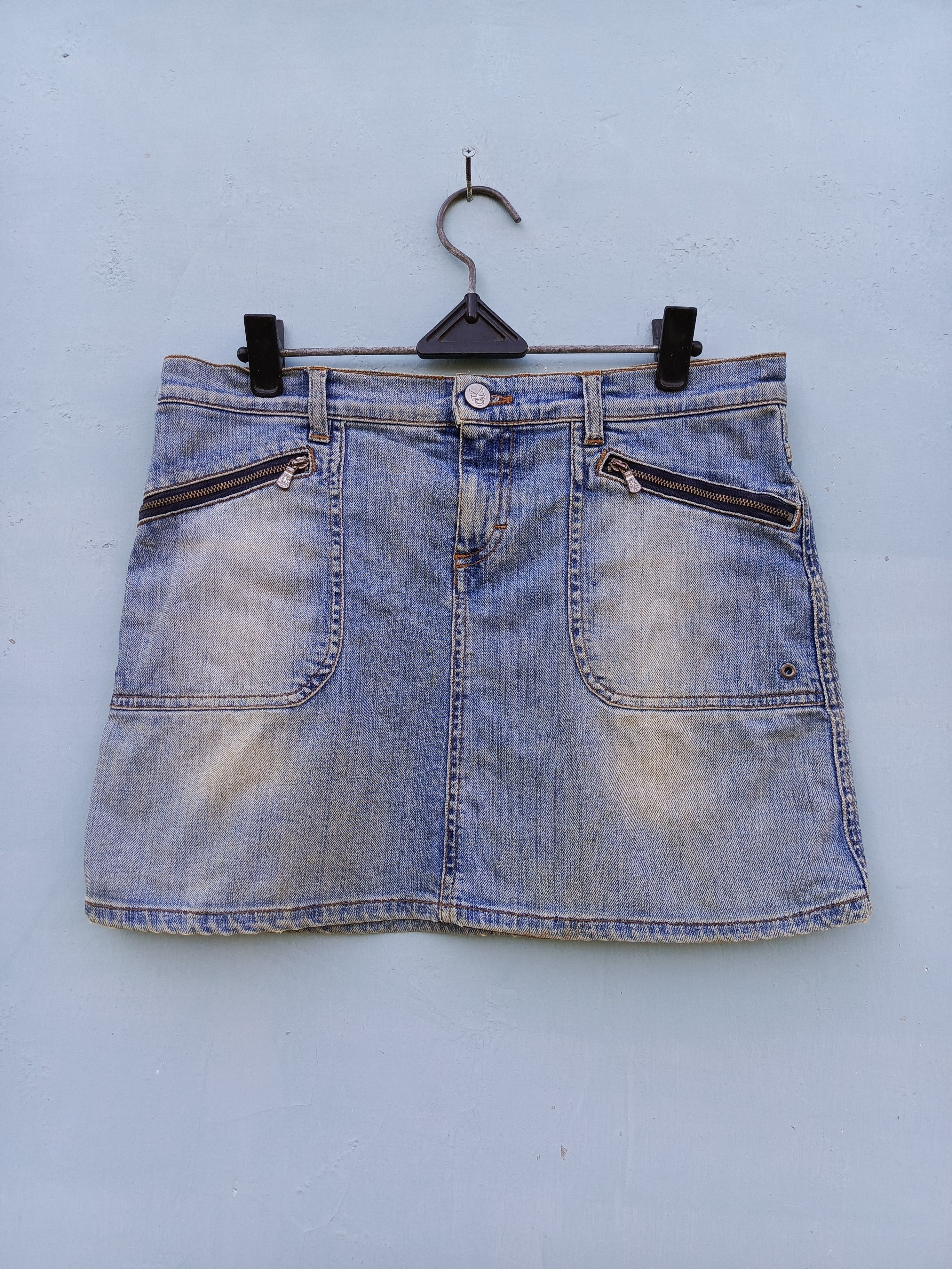 Calvin Klein × Vintage Calvin Klein jeans mini skirts Size 28" / US 6 / IT 42 - 1 Thumbnail