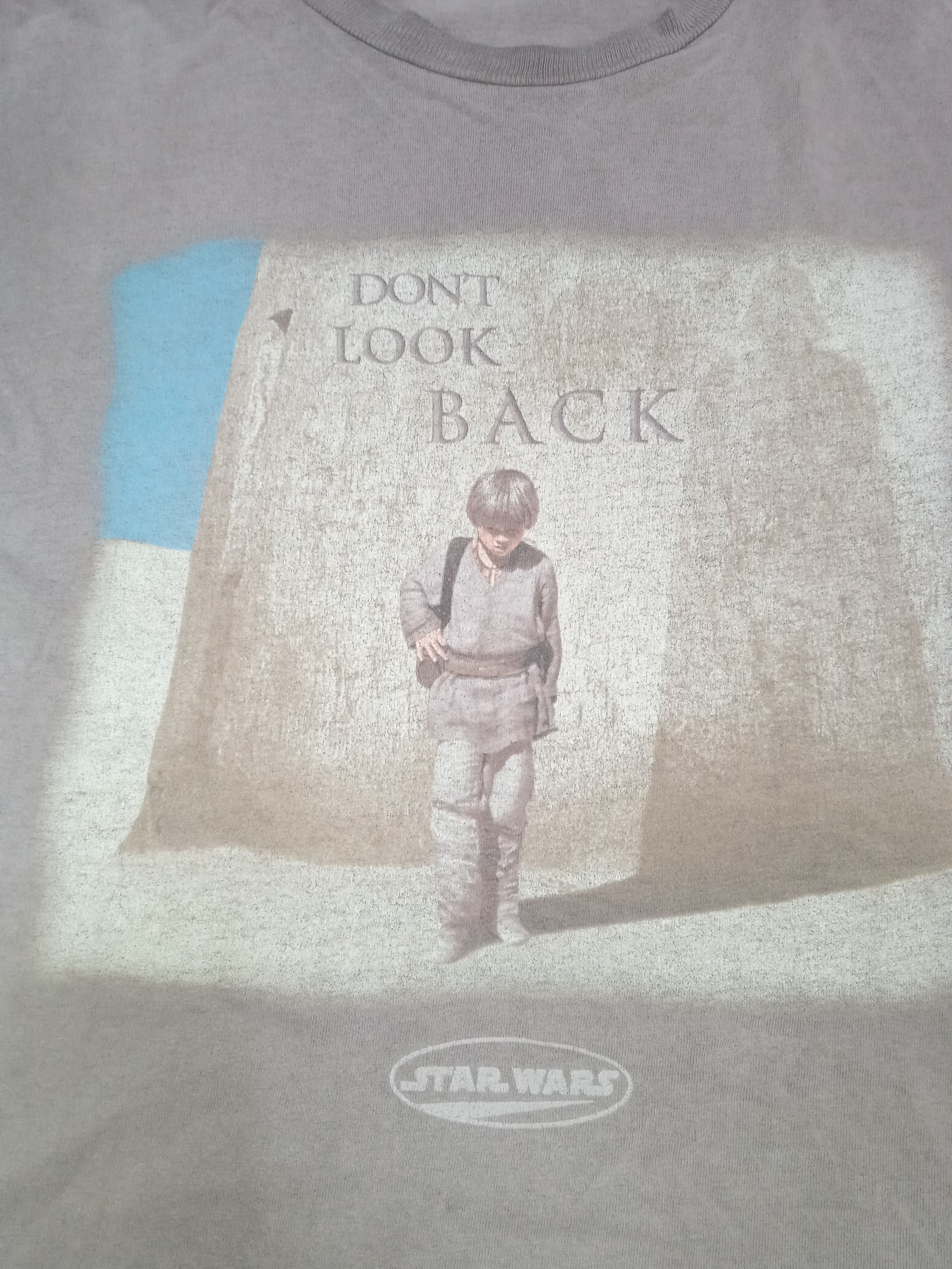 Vintage Faded Vintage 90s Star Wars Episode 1 Luke Skywalker T Shirt Size US M / EU 48-50 / 2 - 4 Thumbnail