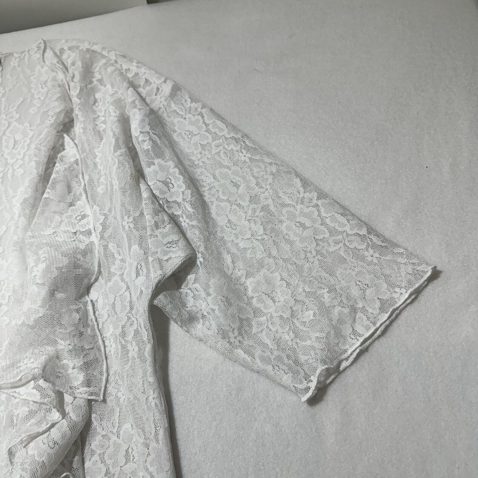 Other LuLaRoe Shirley Small Lace Floral Duster Cardigan Kimono Size S / US 4 / IT 40 - 6 Thumbnail