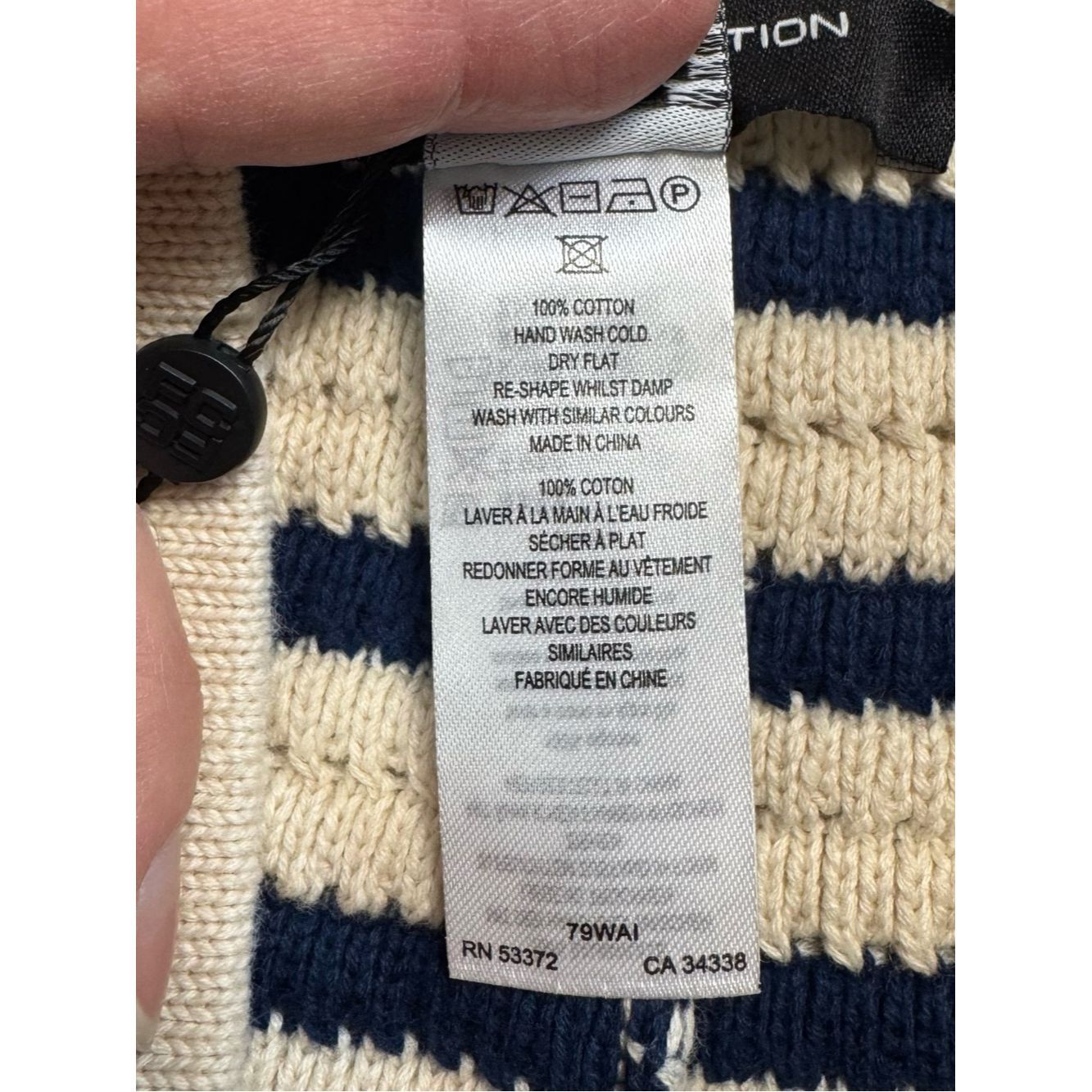 French Connection NWT New French Connection Lumi Mozart Crochet Short Ercu Mi Size 32" / US 10 / IT 46 - 8 Thumbnail