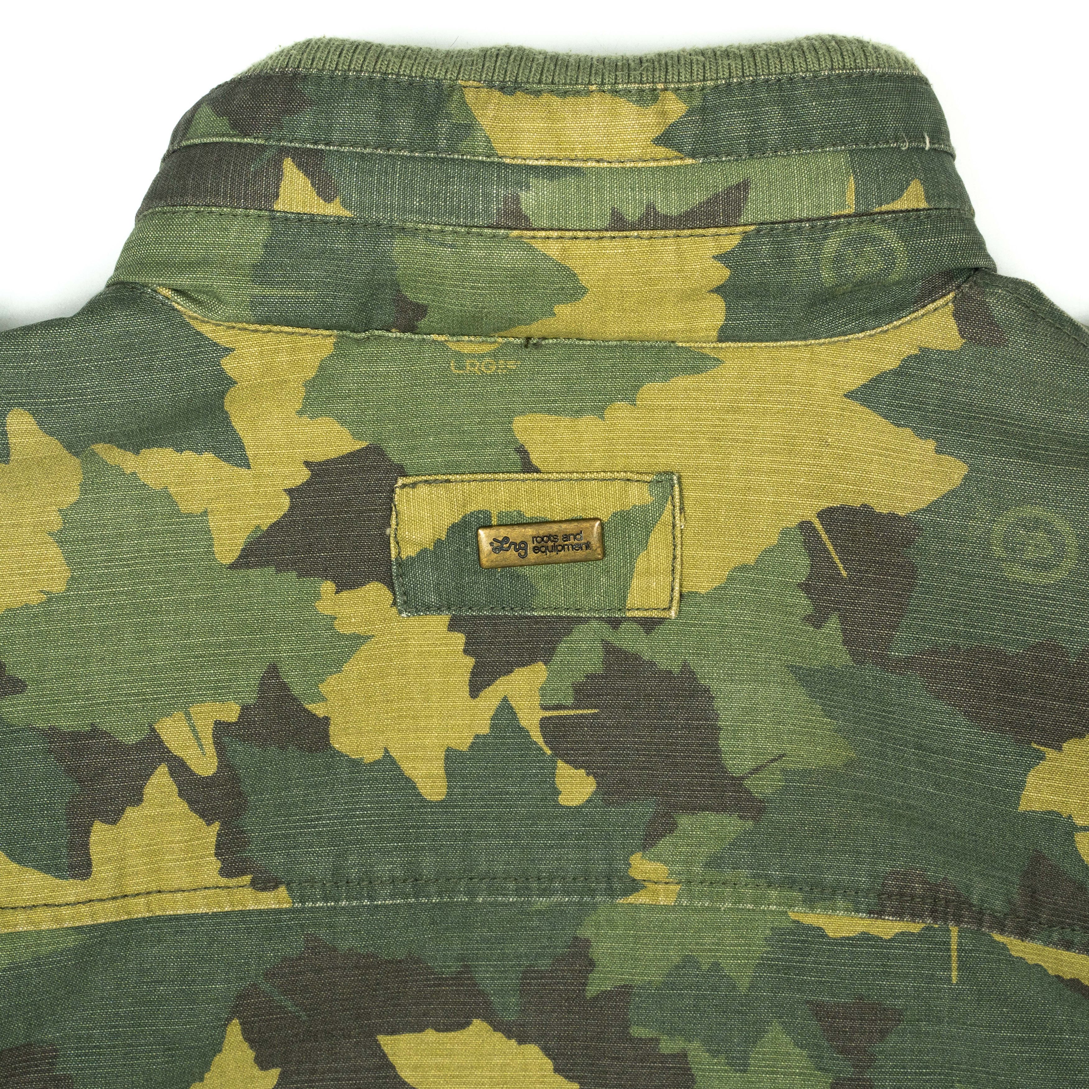 LRG LRG Maple Leaf Pattern Military Jacket Size US XL / EU 56 / 4 - 5 Thumbnail