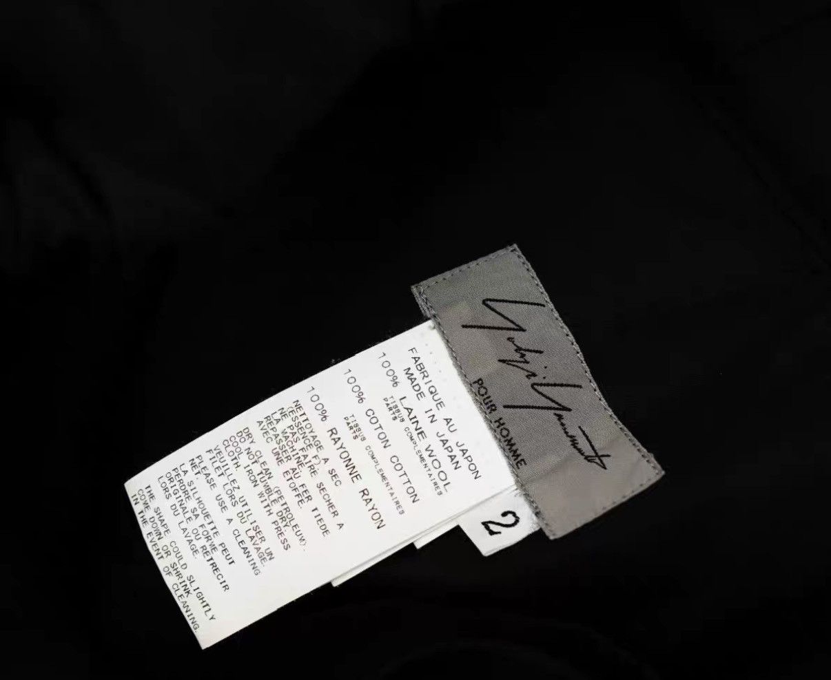 Yohji Yamamoto Yohji Yamamoto 15AW Triple Cut-Out Skirt Wide-Leg Pants Size US 32 / EU 48 - 8 Thumbnail