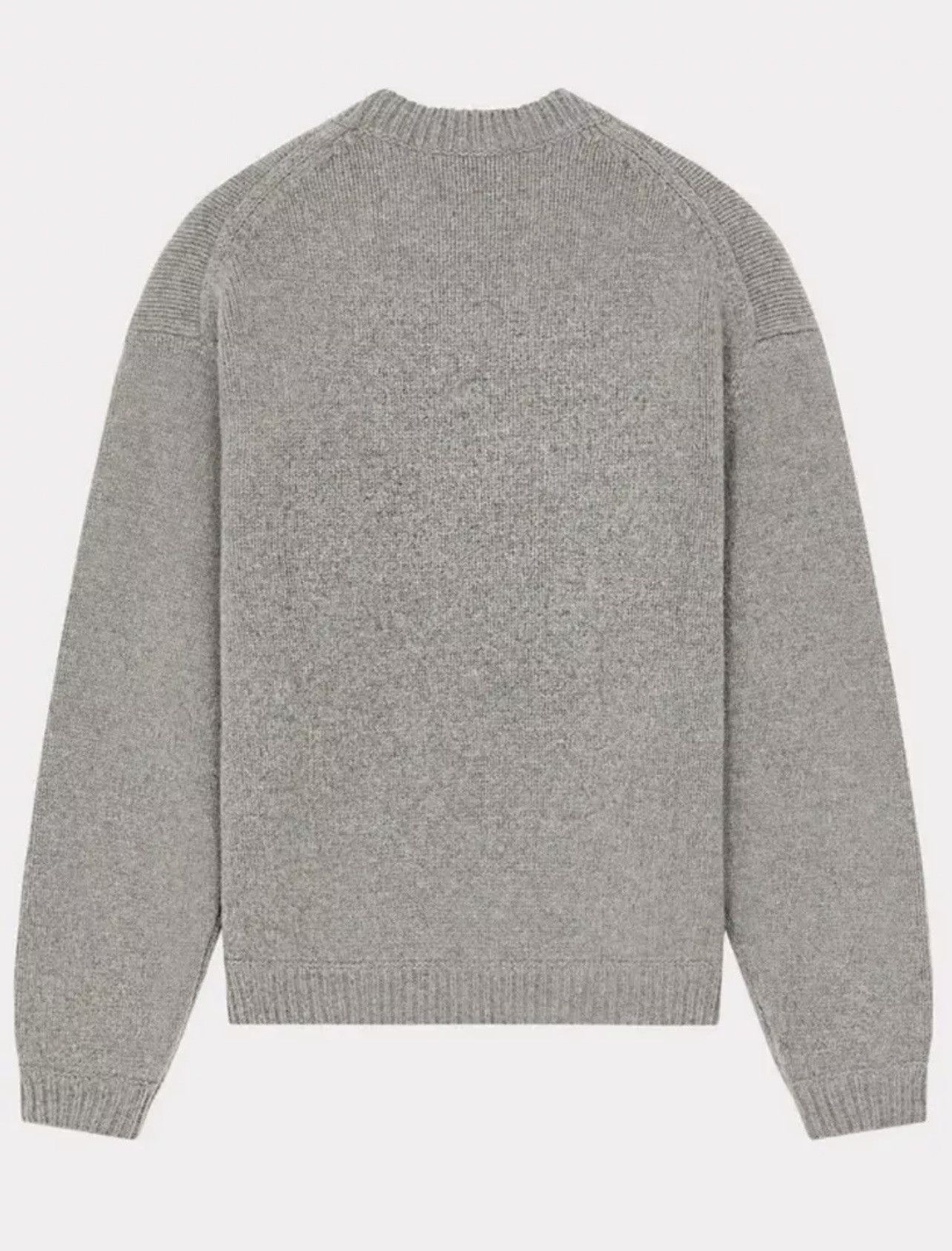 Kenzo KENZO ELEPHANT' EMBROIDERED JUMPER Misty Grey Medium Wool Size US M / EU 48-50 / 2 - 2 Thumbnail