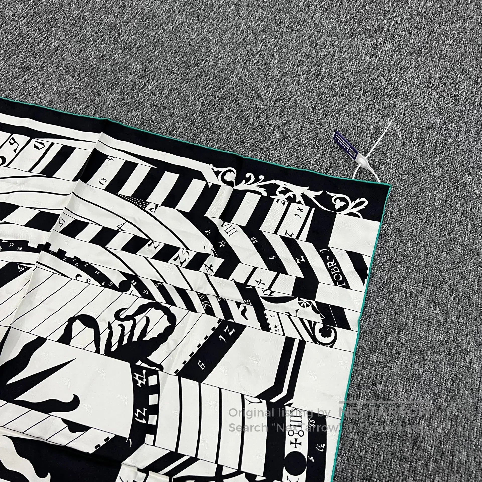 Hermes Hermes Innovative Astrology: Black and White Astrological Size ONE SIZE - 4 Thumbnail
