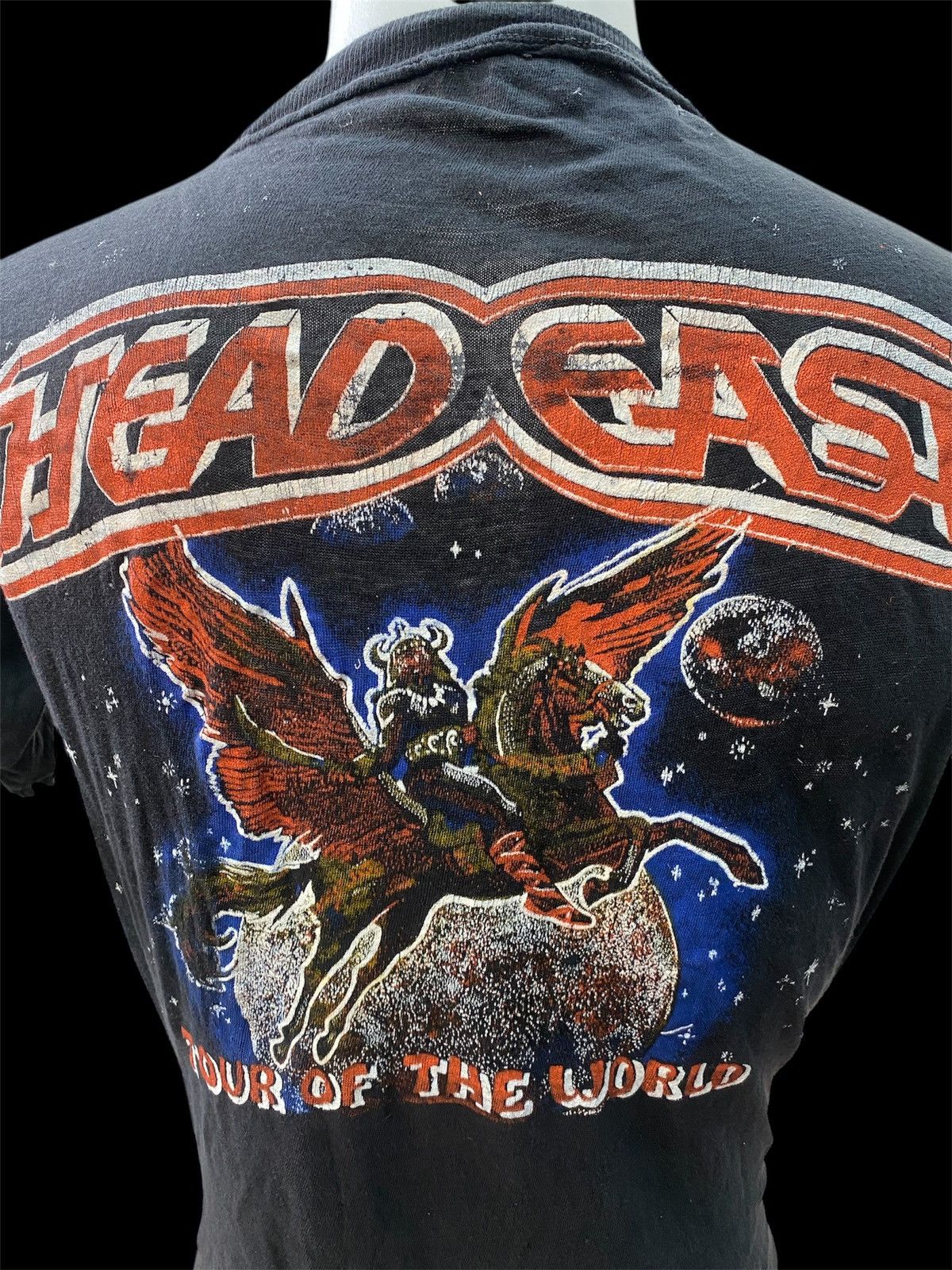 Band Tees Rare! Vtg 1976 Head East Tour Of The world Tee Size US M / EU 48-50 / 2 - 5 Thumbnail