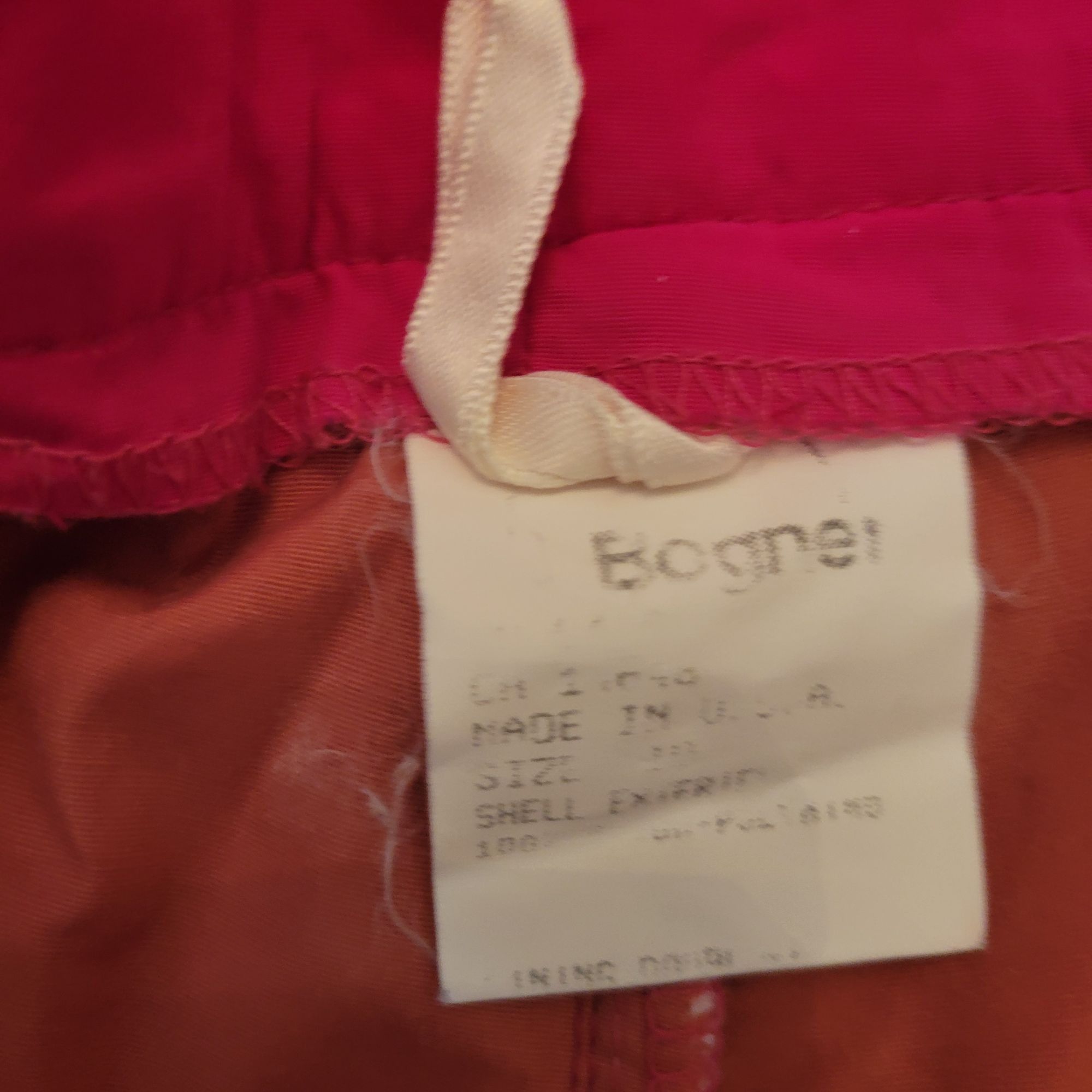 Bogner Vintage Bogner Pink Ski Pants Zipper Pockets Elastic Cuffs 1 Size 34" / US 12 / IT 48 - 6 Thumbnail
