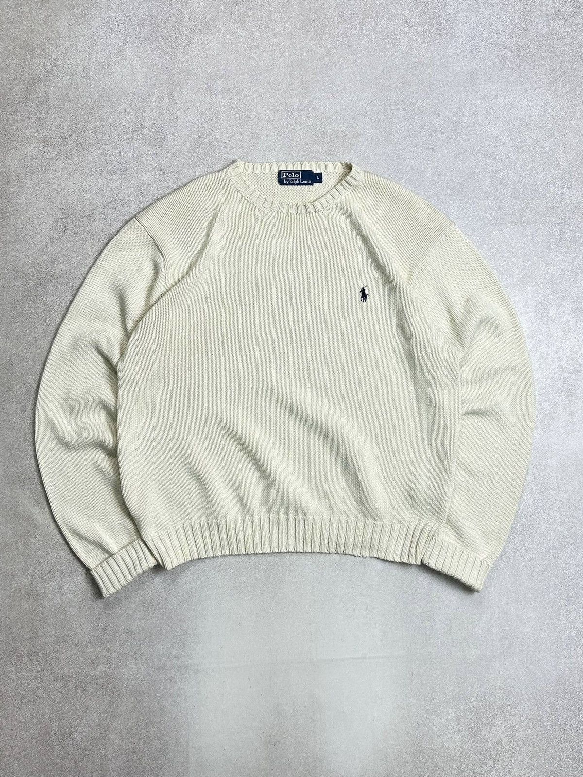 Polo Ralph Lauren Vintage Polo Ralph Lauren Knit Mens Old Money Sweater Rare L Size US L / EU 52-54 / 3 - 1 Thumbnail