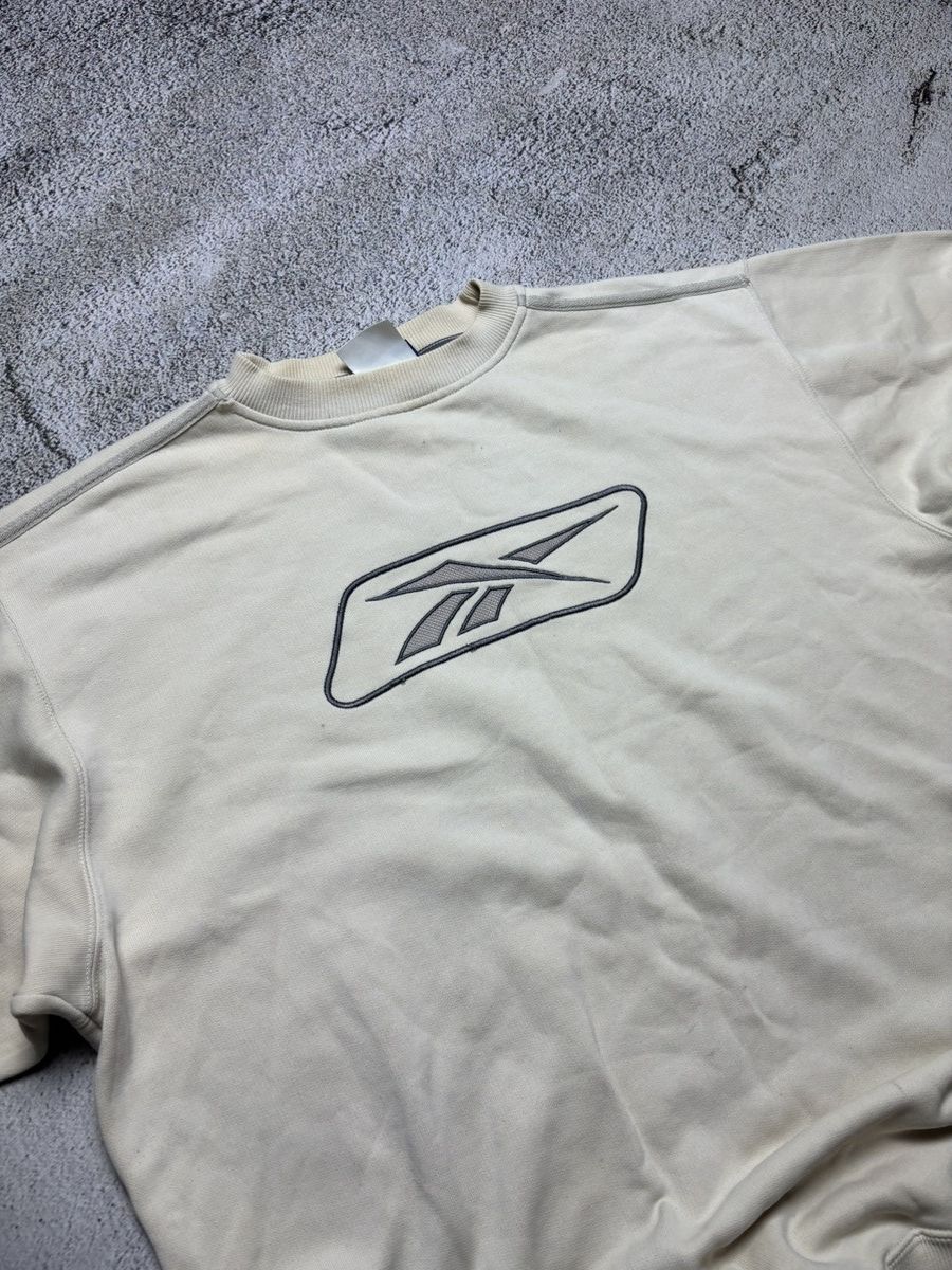 Reebok Vintage Boxy Crewneck Reebok Hip Hop Swag Skate Sweatshirt Size US L / EU 52-54 / 3 - 2 Thumbnail